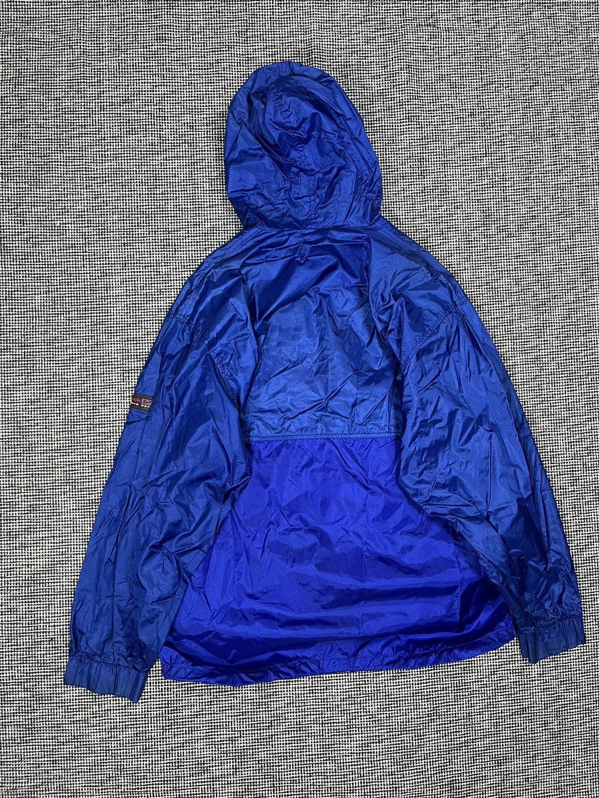 Reebok × Vintage Vintage 90s Reebok oversized anorak light jacket Size US L / EU 52-54 / 3 - 3 Thumbnail