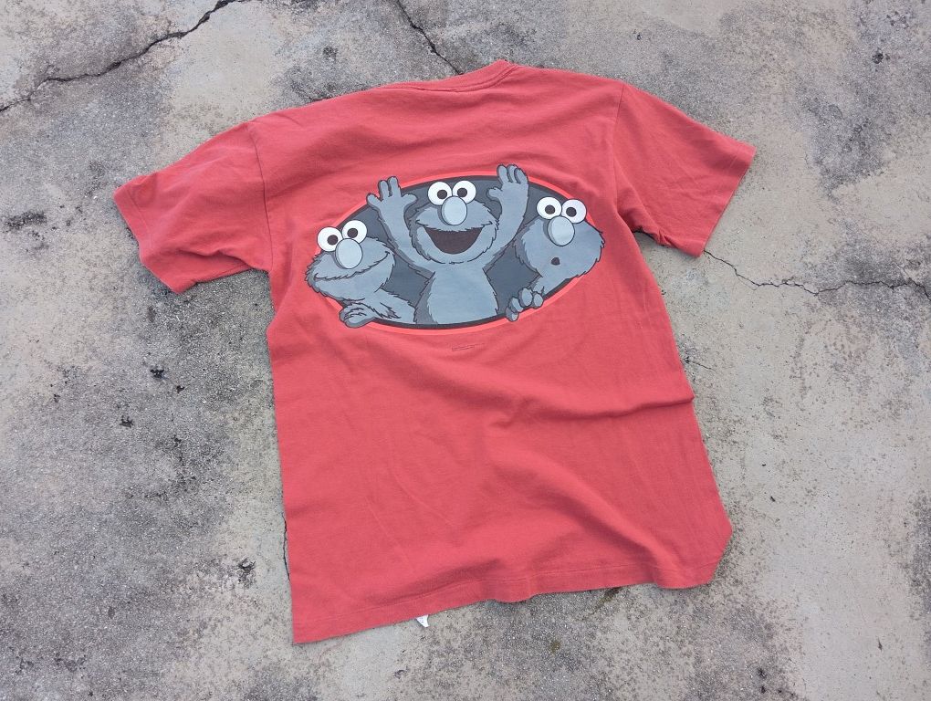 Vintage 90s Sesame Street Elmo Tshirt vtg Changes Made in USA 🇺🇸 Size US S / EU 44-46 / 1 - 3 Thumbnail