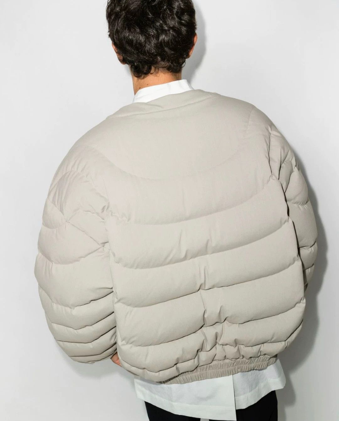 Namacheko Namesake Open-Front Short Puffer Leg-Len Minimal S M Size US S / EU 44-46 / 1 - 3 Thumbnail