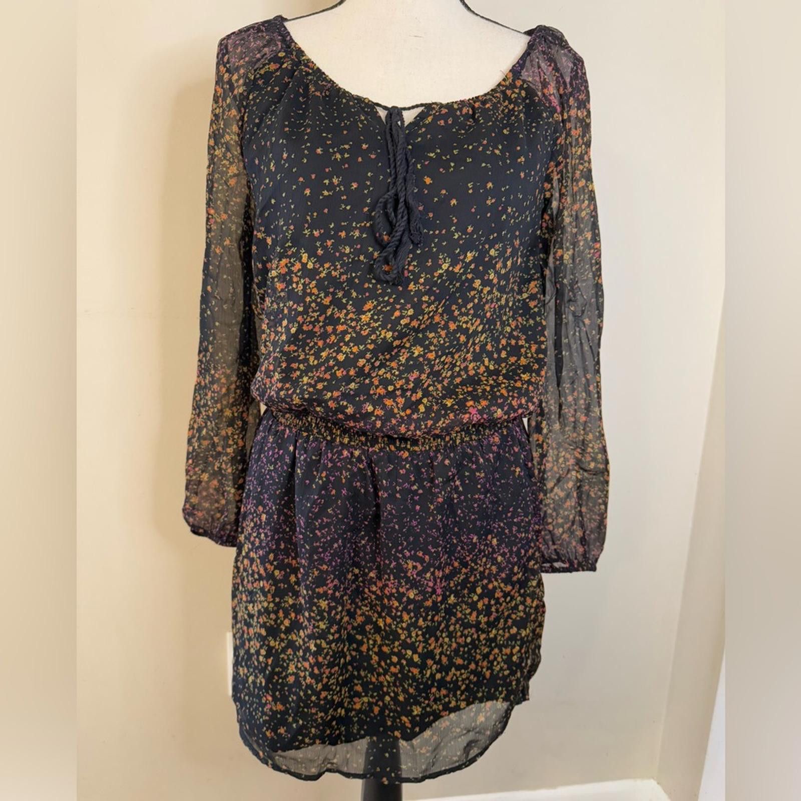 Other Jessica Simpson ditsy floral sheer back midi dress SZ SM Size S / US 4 / IT 40 - 1 Thumbnail