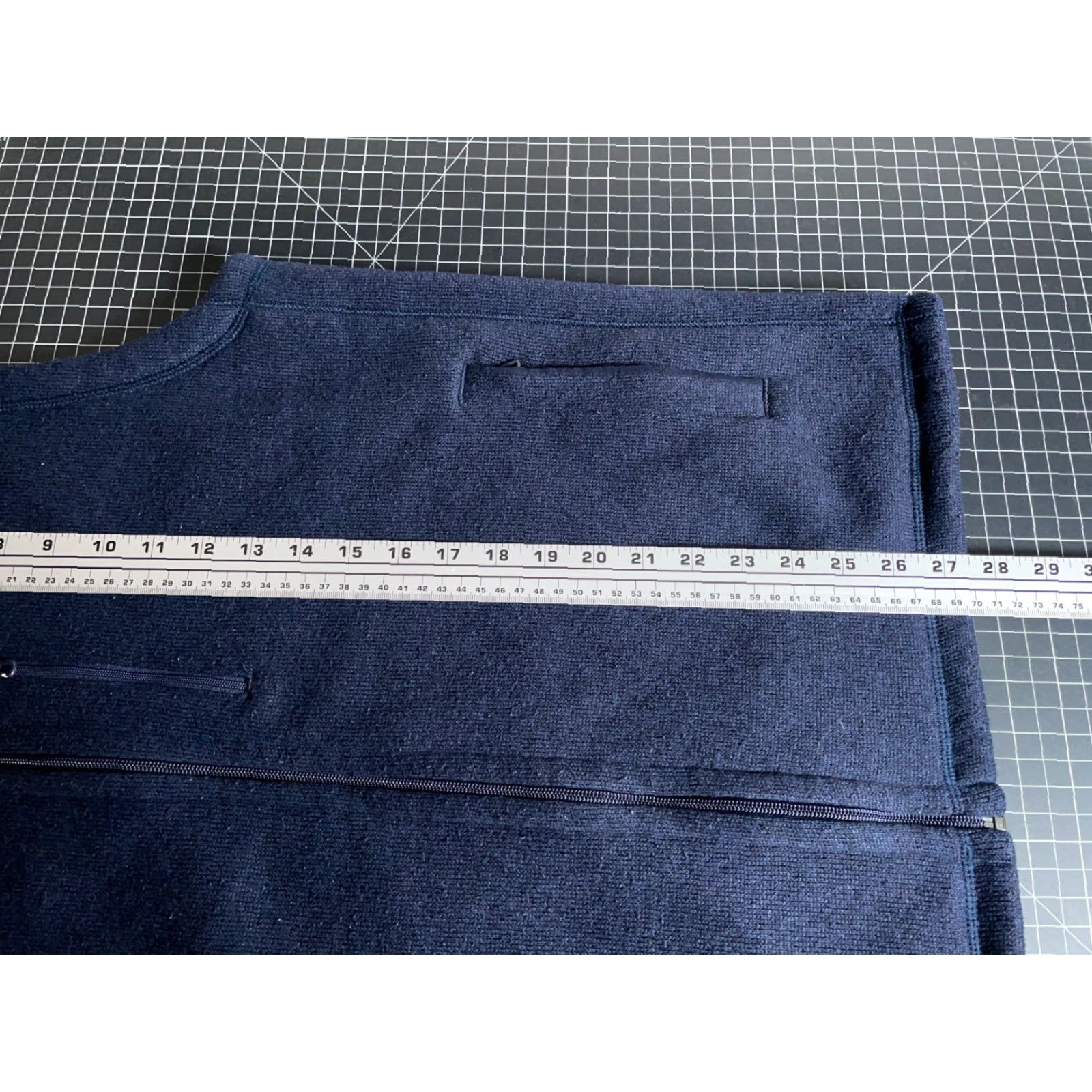 Polo Ralph Lauren Polo Ralph Lauren Performance Vest Fleece Zip Up Pockets Men XL Blue Dark Navy 90s Style Size US XL / EU 56 / 4 - 6 Thumbnail