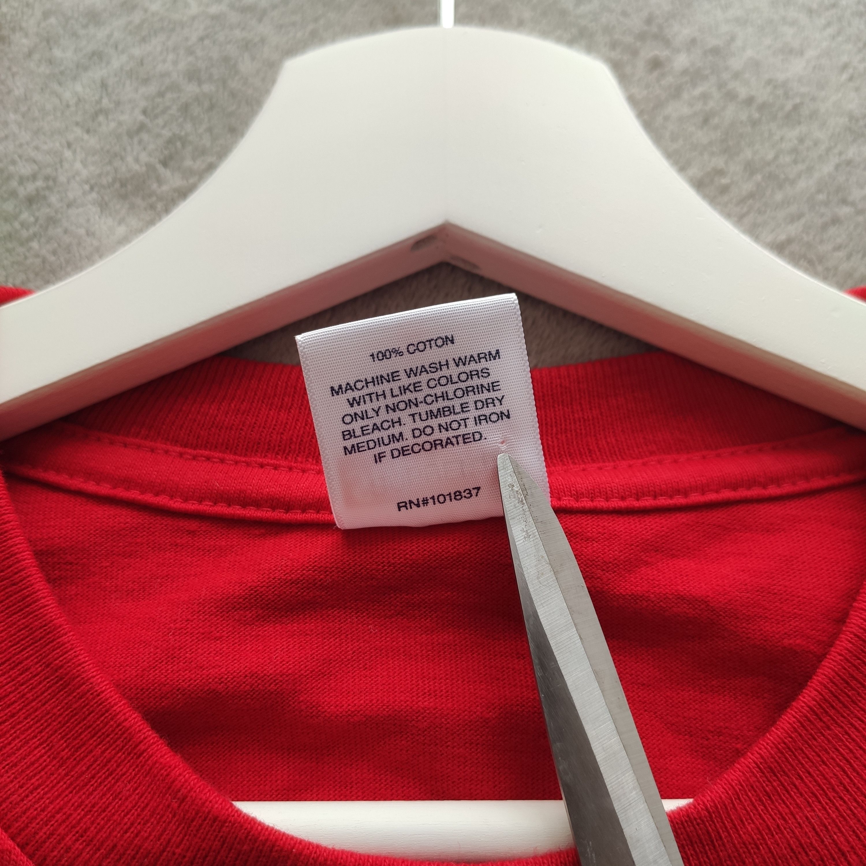 Supreme Supreme Long Sleeve Tee Red, Size M Size US M / EU 48-50 / 2 - 6 Thumbnail