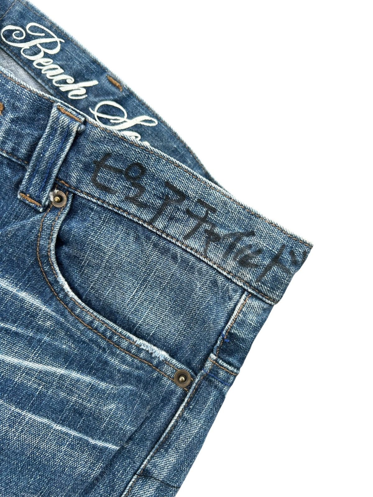 FLARE Beach Sound Japanese Style Denim Jeans ☠️🎌