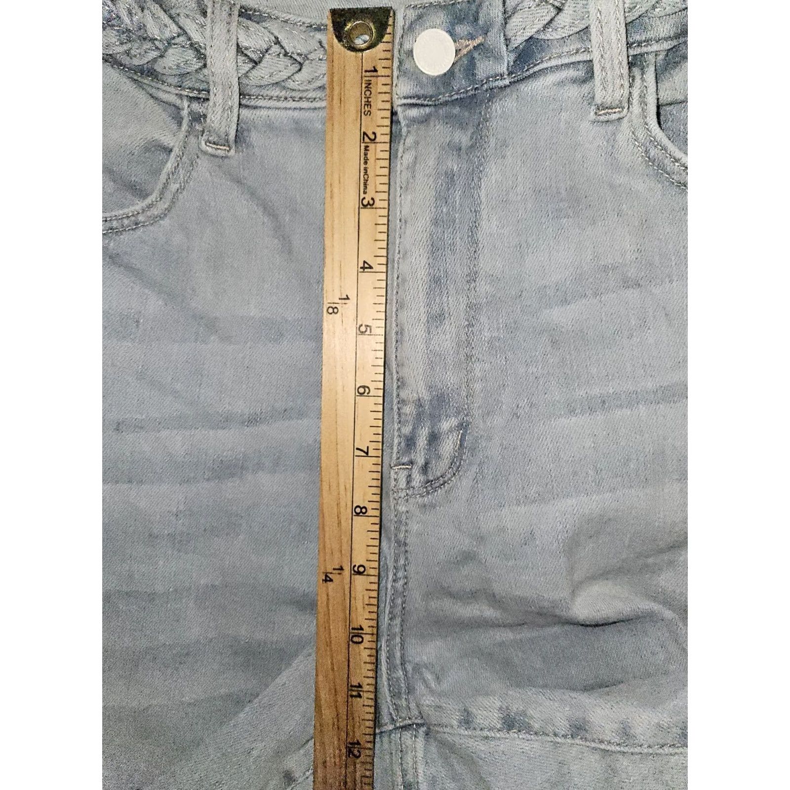 Vintage VINTAGE Judy Blue Wide Leg Fit Jeans Women's 18W High Rise Blue Stretch Retro Hippie Bohemian City 90s Womens Size 40" / US 18 - 4 Thumbnail