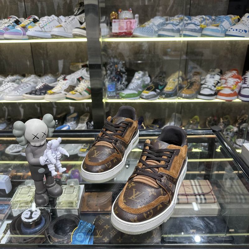 Louis Vuitton Louis Vuitton Brown Trainer Lifestyle Sneakers -2508 Size US 8 / EU 41 - 1 Thumbnail
