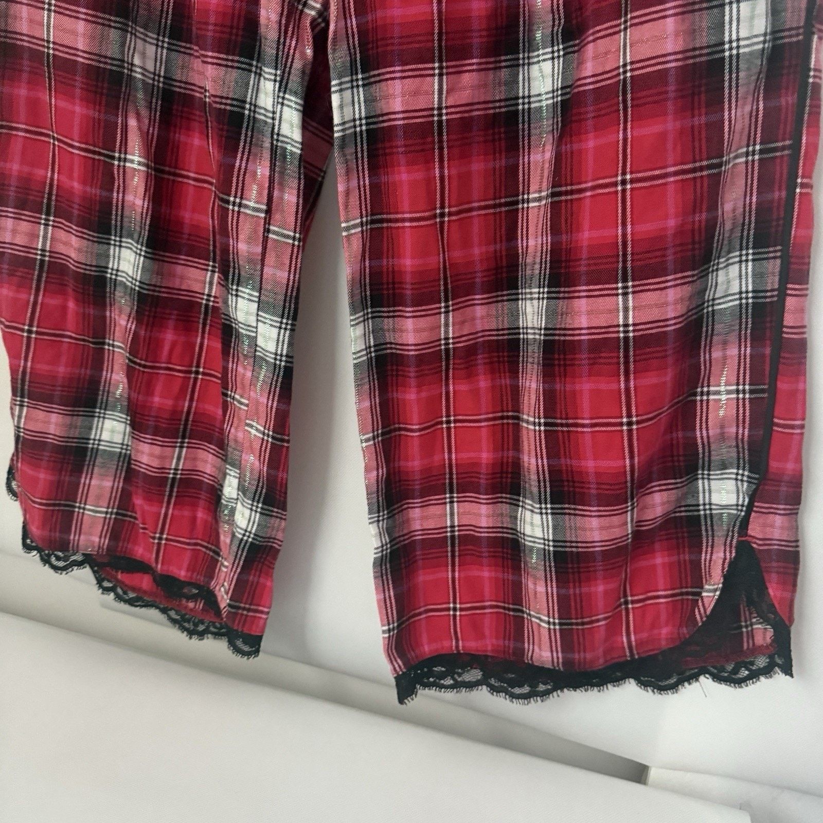 Victoria's Secret Victoria's Secret Plaid Pajama Pockets Lounge Holiday Cabin Size ONE SIZE - 5 Thumbnail