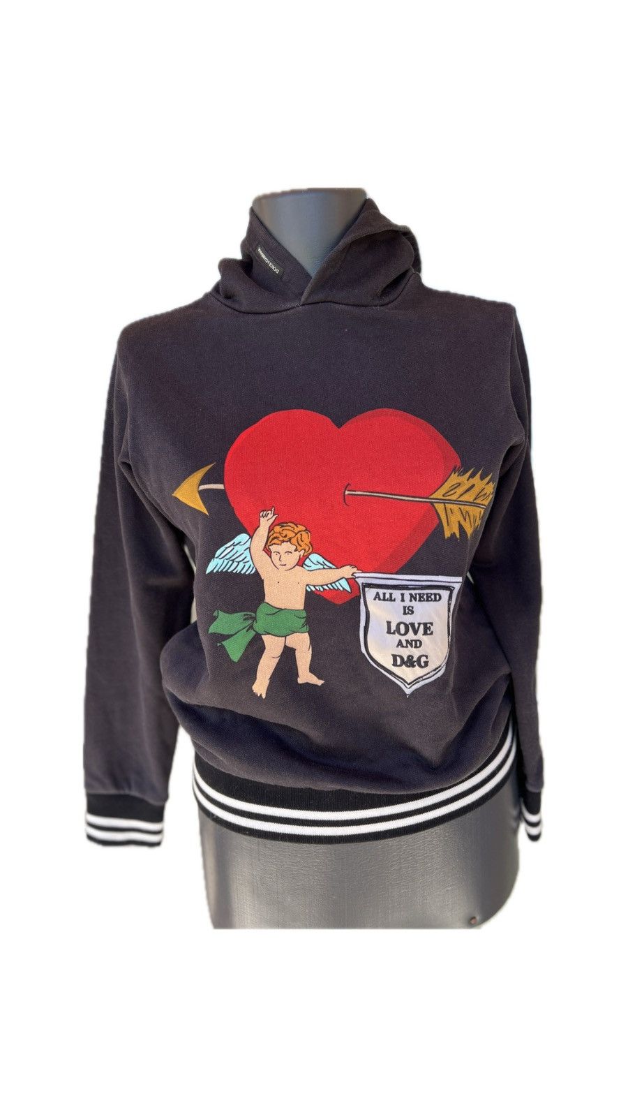 Dolce & Gabbana Dolce & Gabbana Cupid Hoodie Size S / US 4 / IT 40 - 1 Thumbnail