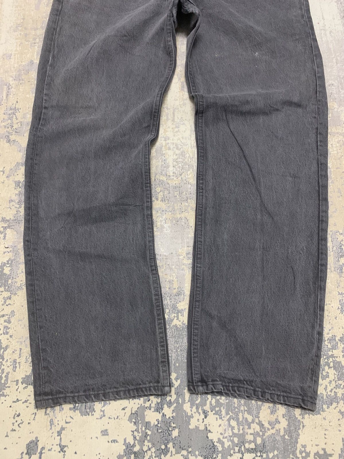 Levi's Vintage Levis 501 Super Black Jeans USA 38x32 Size US 38 / EU 54 - 3 Thumbnail