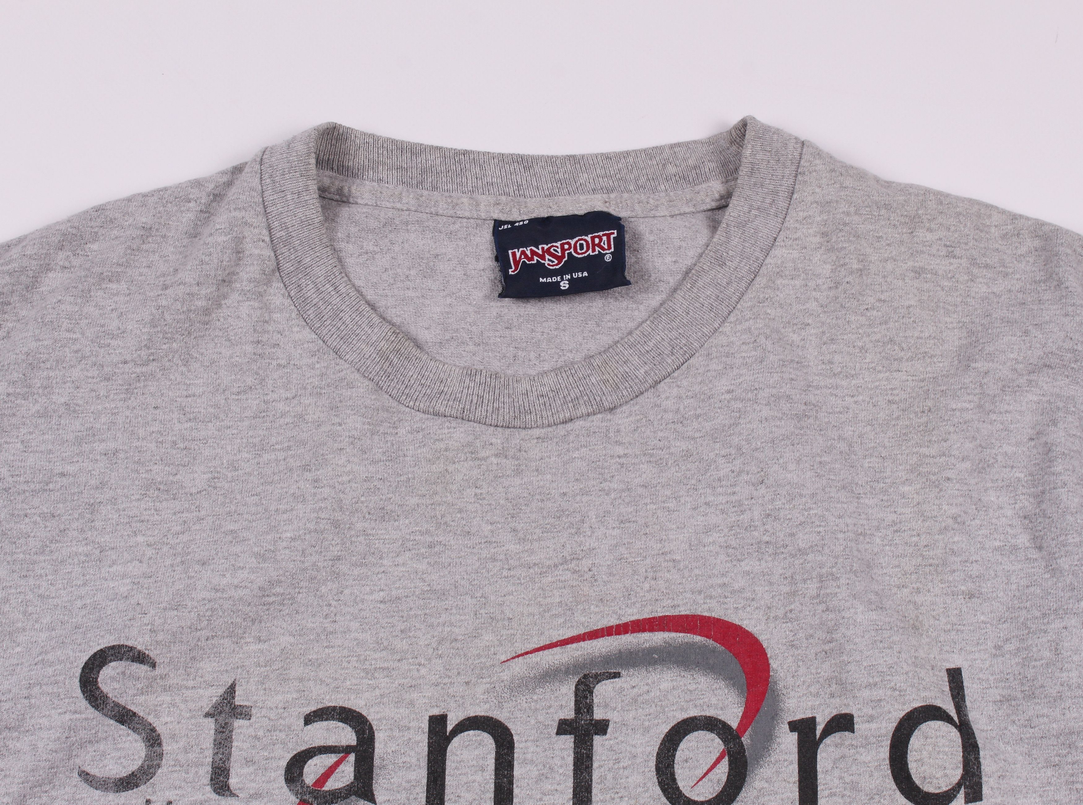 Jansport × Vintage Vintage Stanford University Jansport Longsleeve T-Shirt Size US M / EU 48-50 / 2 - 2 Thumbnail