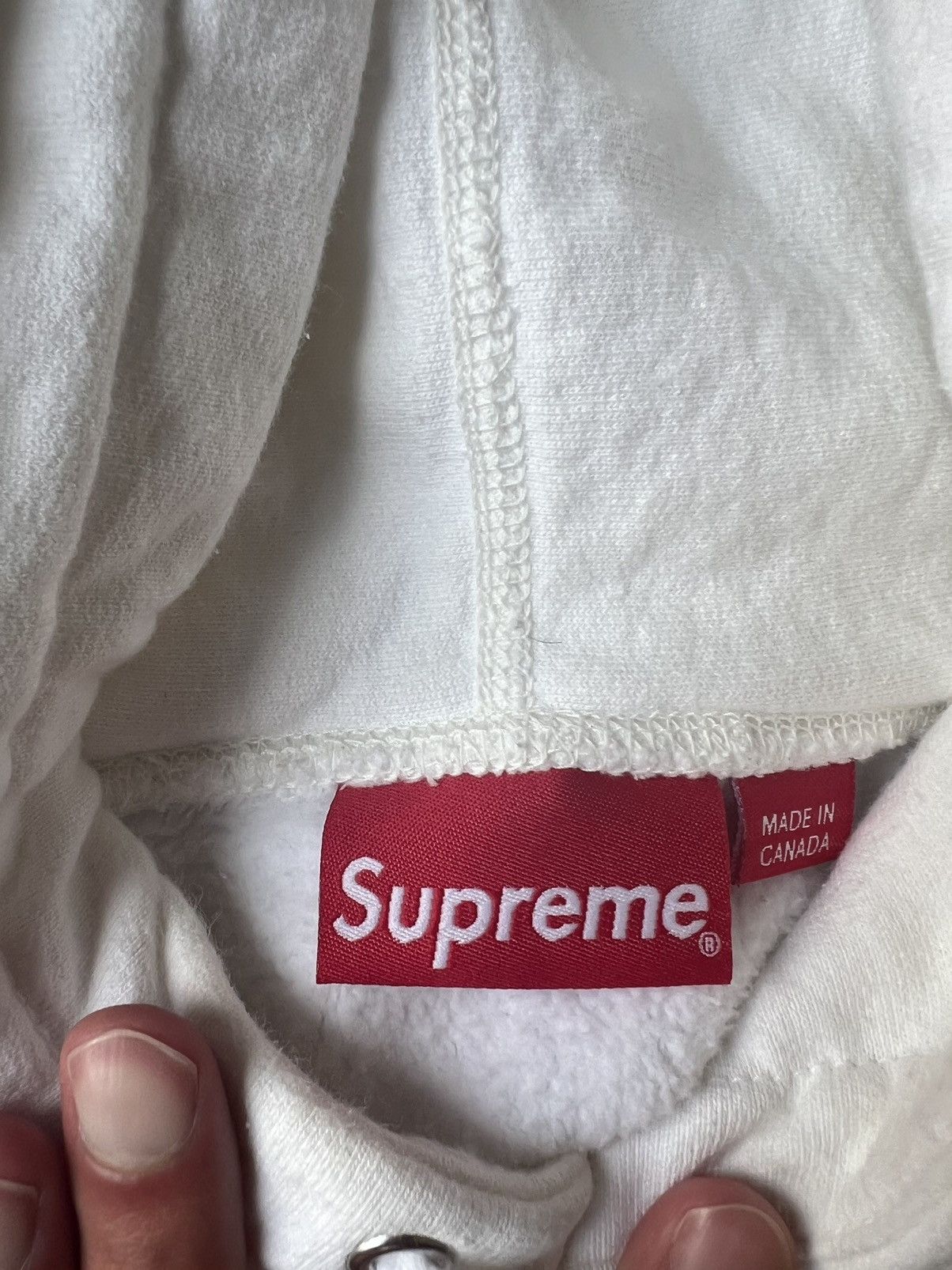 Supreme Supreme S Stitch Box Logo Hoodie Size US L / EU 52-54 / 3 - 3 Thumbnail