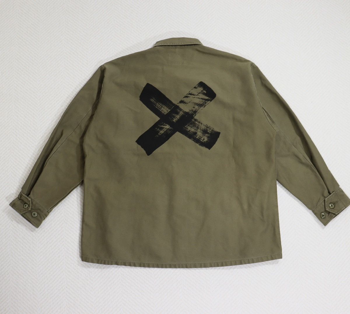 WTAPS BUDS LS SHIRT OLIVE LARGE 20ss WTAPS ダブルタップス 20AW