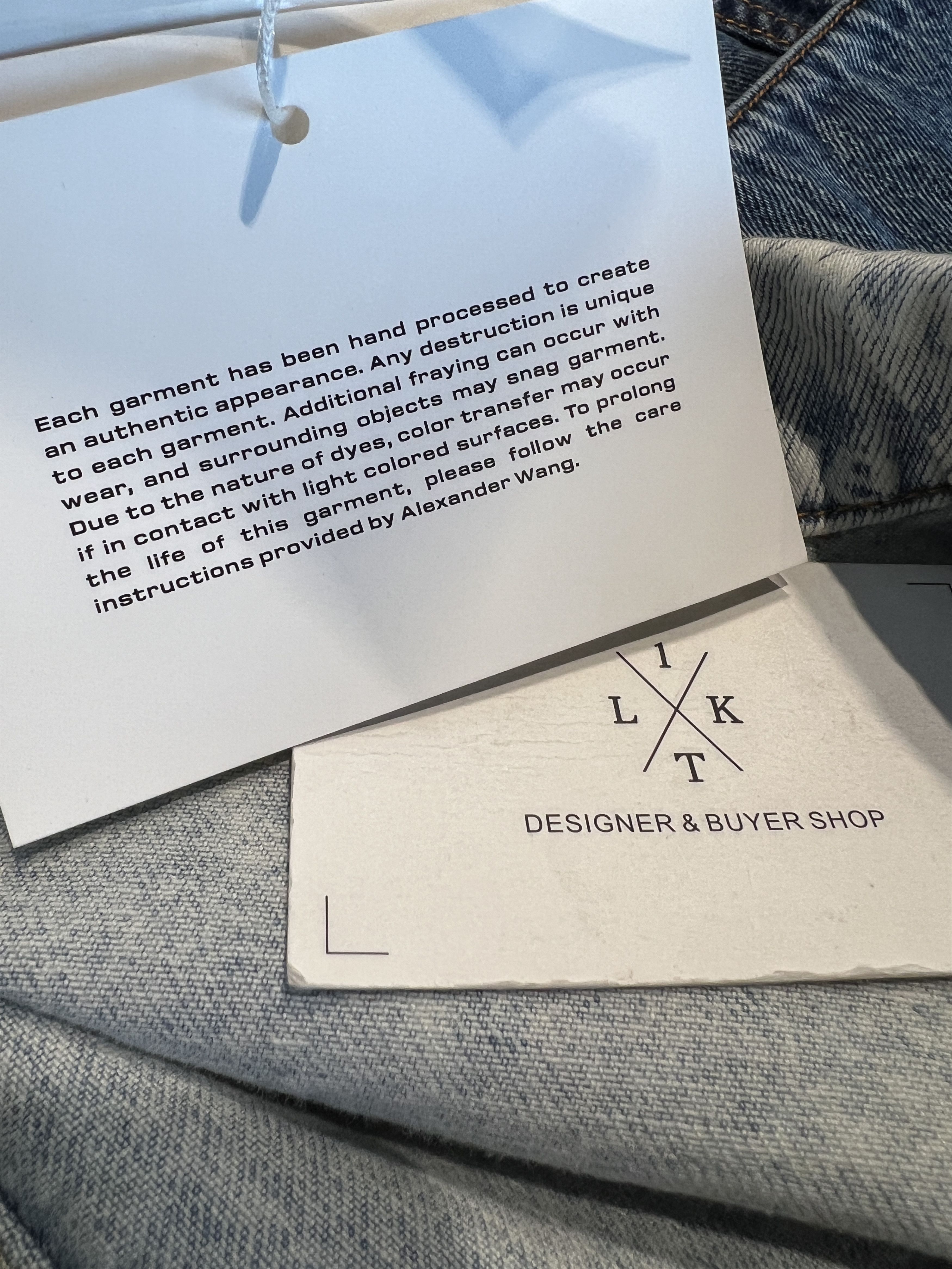 Alexander Wang Alexander King denim jacket （ covered in logos) Size US S / EU 44-46 / 1 - 16 Thumbnail
