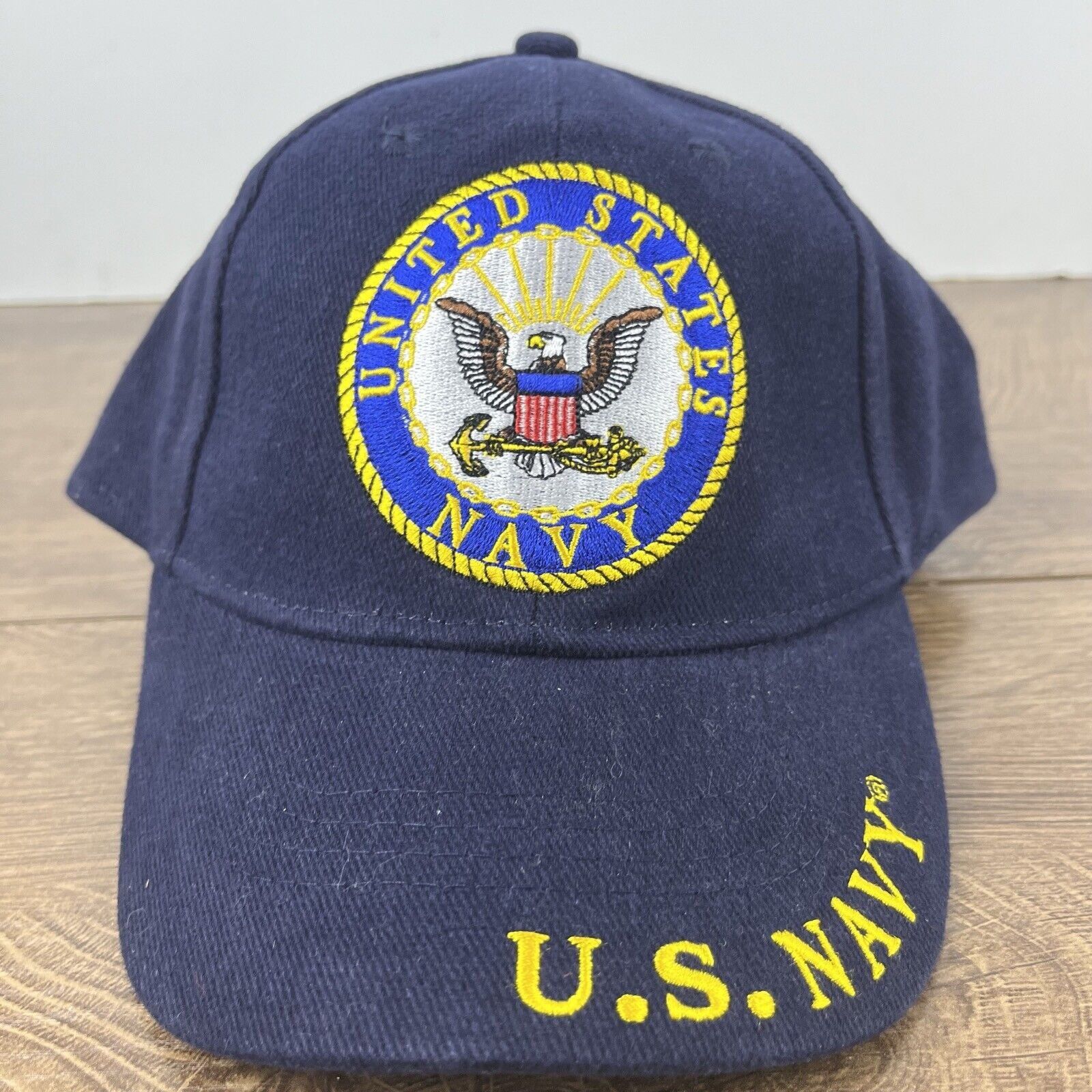 Other US Navy Hat United States Navy Hat Blue Cap Adjustable Blue Size ONE SIZE - 7 Thumbnail
