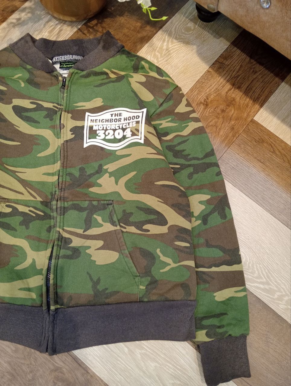 Neighborhood NEIGHBORHOOD X CAMBER MOTORCYCLE VINTAGE 90S CAMO JACKET Size US M / EU 48-50 / 2 - 5 Thumbnail