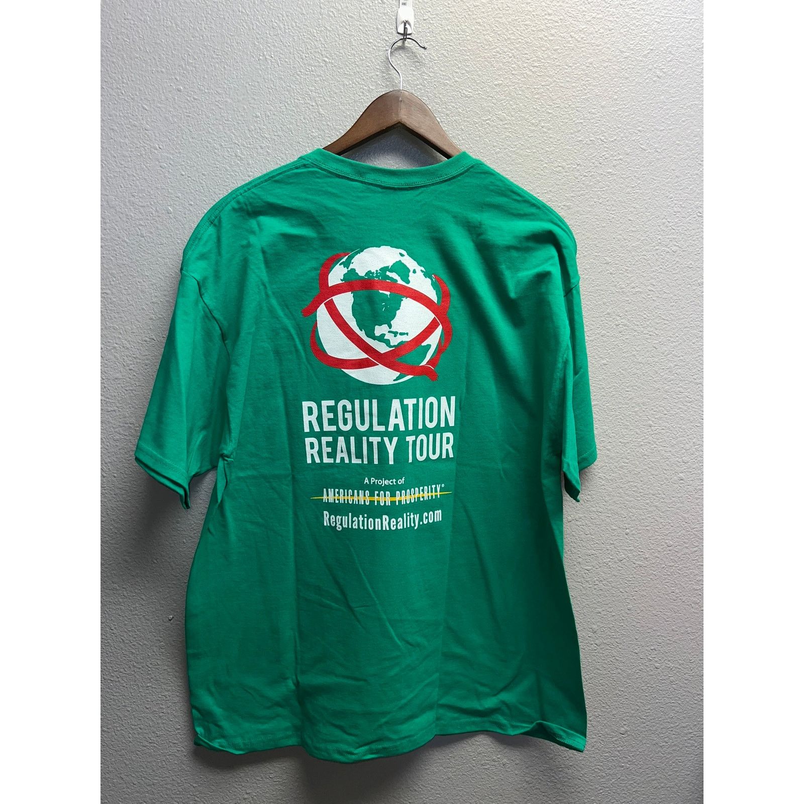Gildan Vintage Americans For Prosperity Shirt No Regulation XL Size US XL / EU 56 / 4 - 5 Thumbnail