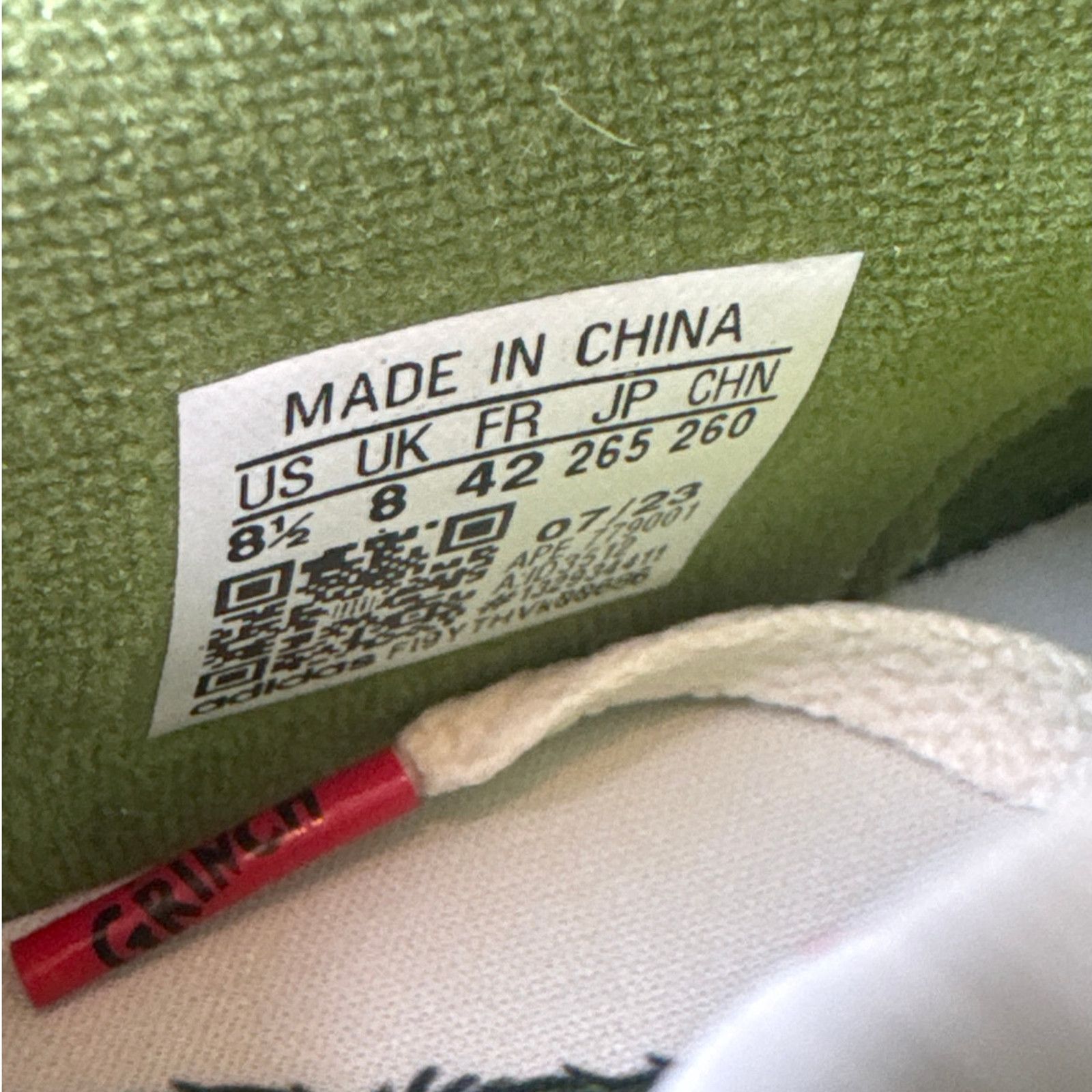 Adidas Adidas Forum Low x The Grinch Shoes M Size 8.5/W Size 9.5 Size US 8.5 / EU 41-42 - 10 Thumbnail