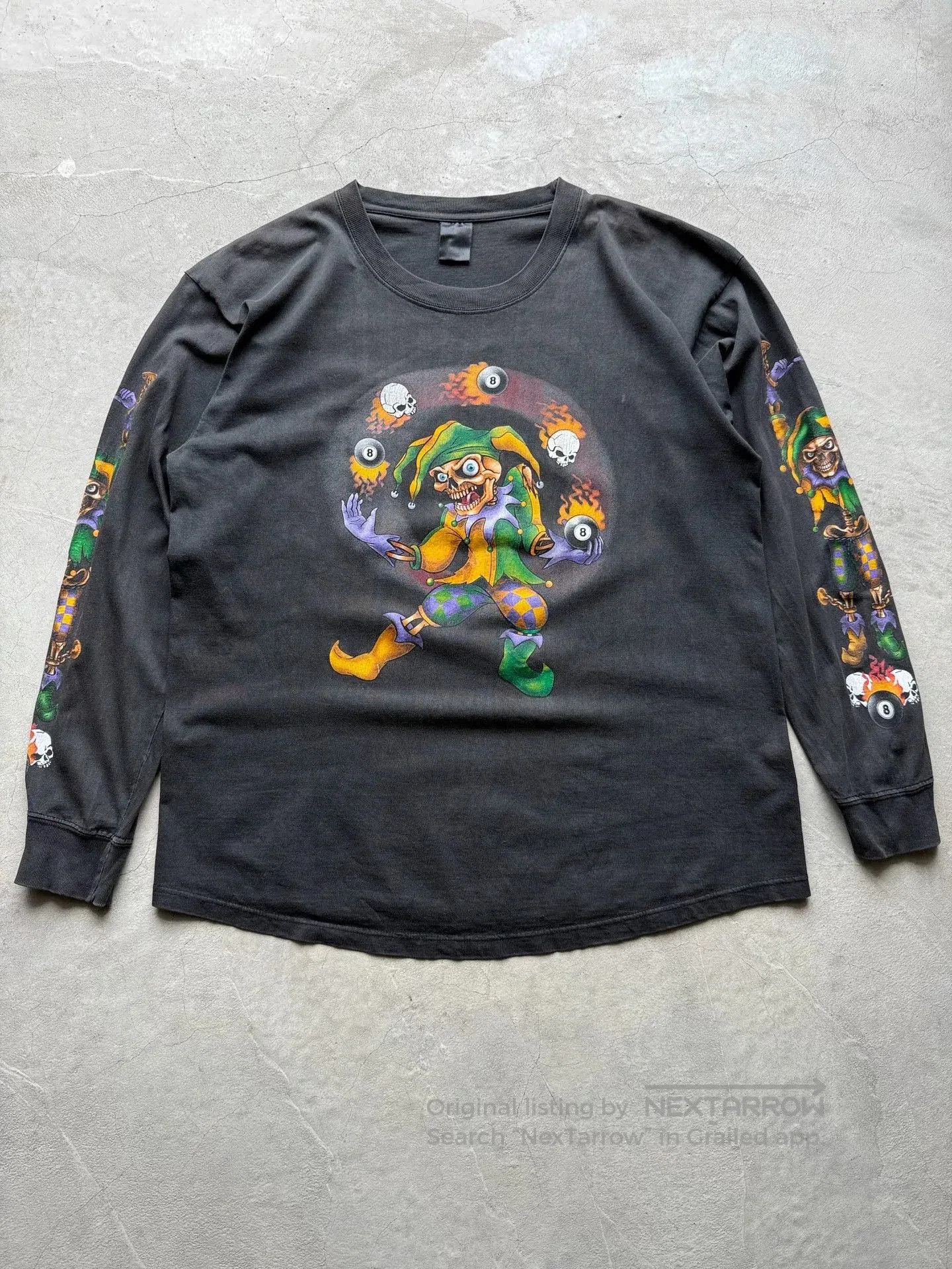 Vintage Vintage 00s Joker Choppers Long Sleeve Tee. Size US L / EU 52-54 / 3 - 1 Thumbnail