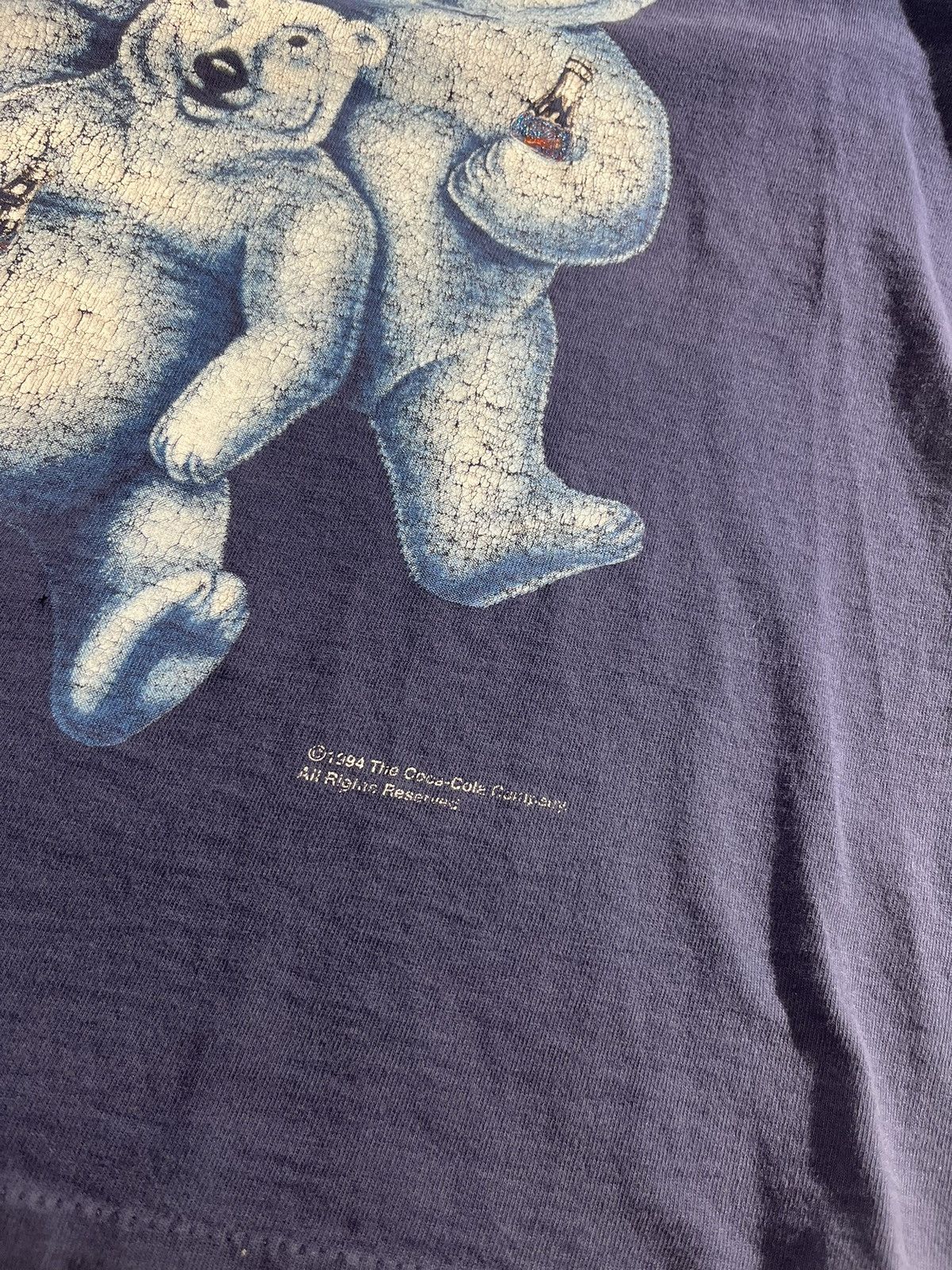 Coca Cola 1994 Coca cola vintage superbowl aop promo tee Size US L / EU 52-54 / 3 - 2 Thumbnail