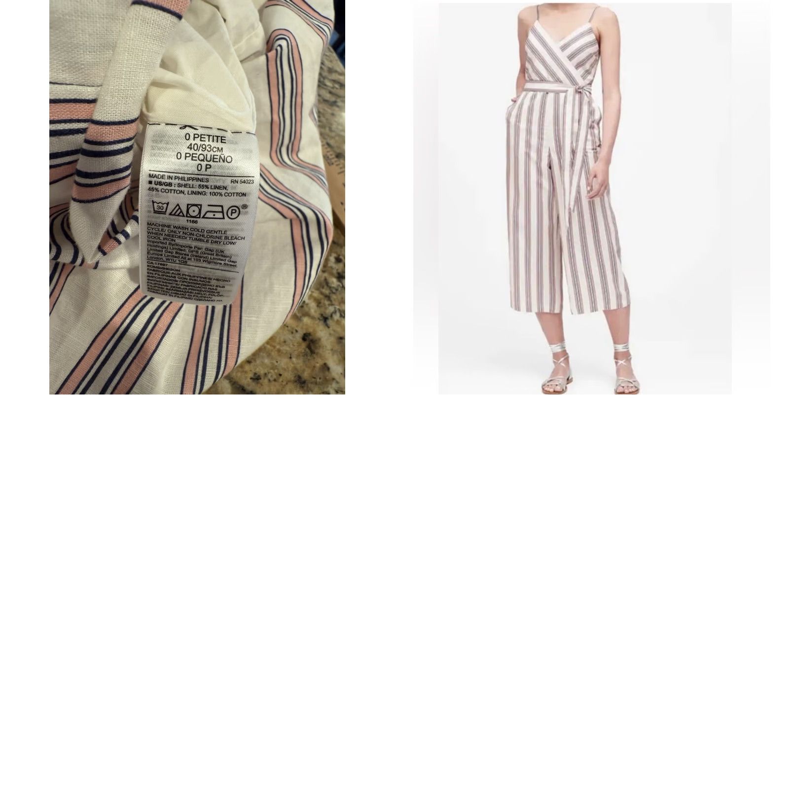 Banana Republic Banana Republic Jumpsuit Shirt? Smoke Size 25" / US 0 / IT 36 - 8 Thumbnail