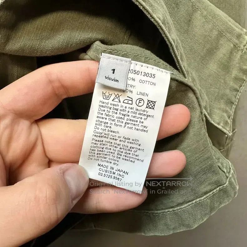 Visvim Visvim Green Fishtail Shirt Jacket Size One. Size US S / EU 44-46 / 1 - 4 Thumbnail