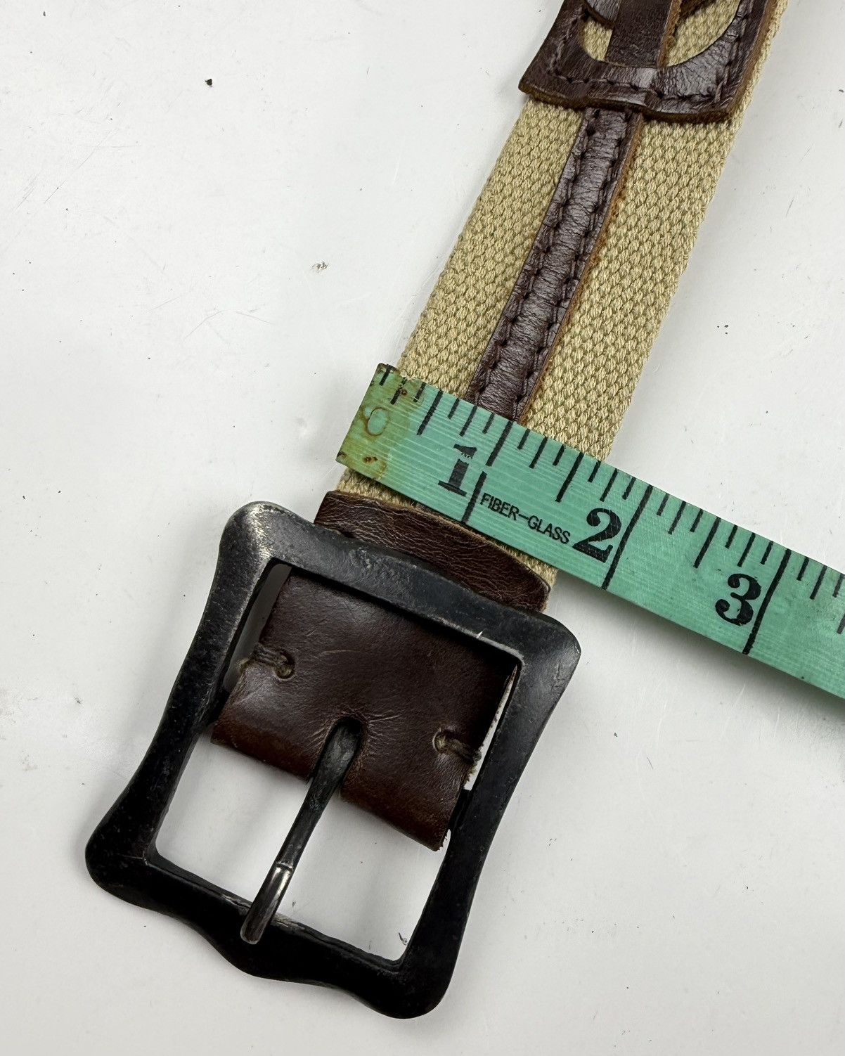 Japanese Brand rare design belt made in england tc50 Size 34 - 11 Thumbnail
