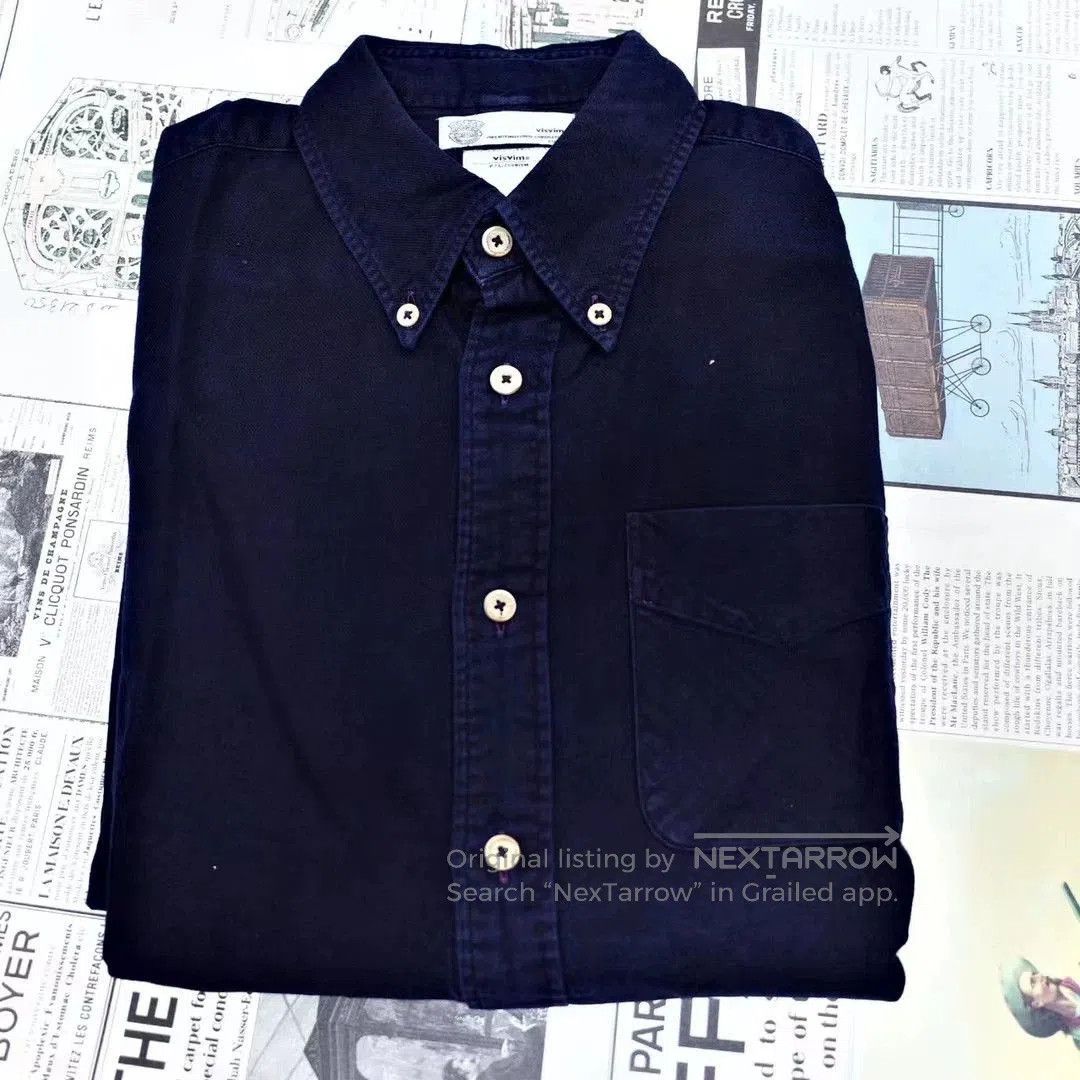Visvim Visvim Giza Indigo Dye L/S Shirt. Size US S / EU 44-46 / 1 - 9 Thumbnail