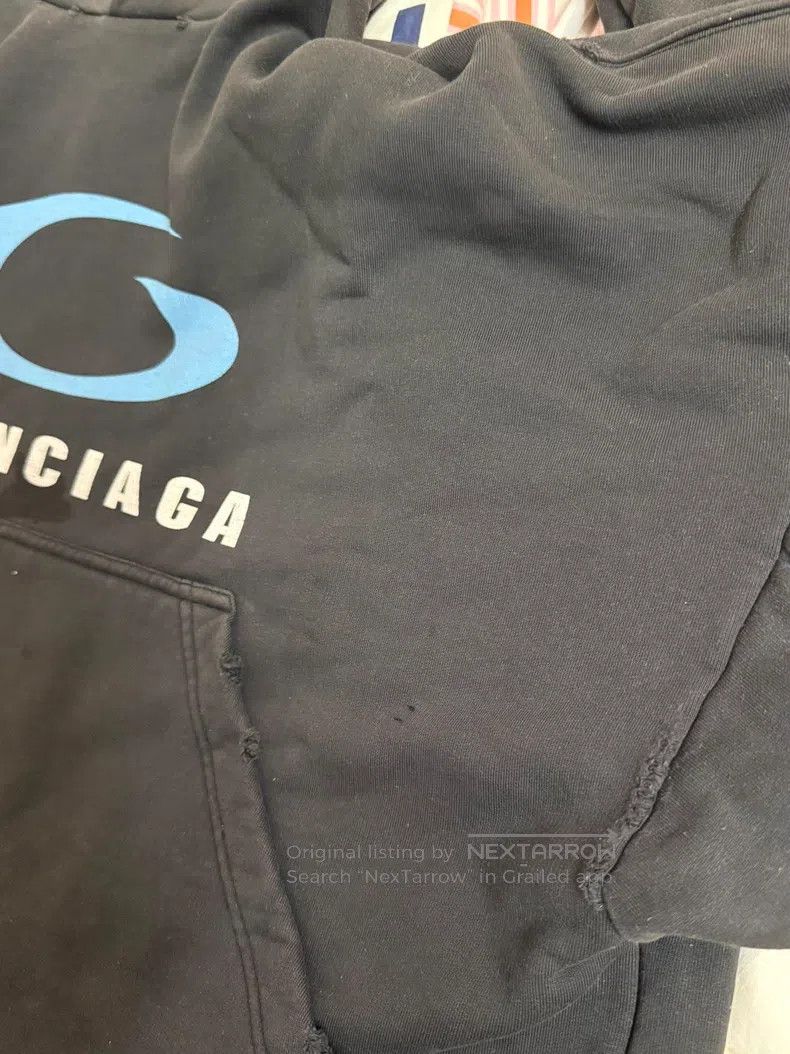 Balenciaga Balenciaga Half-Zip Sweatshirt Size US M / EU 48-50 / 2 - 4 Thumbnail