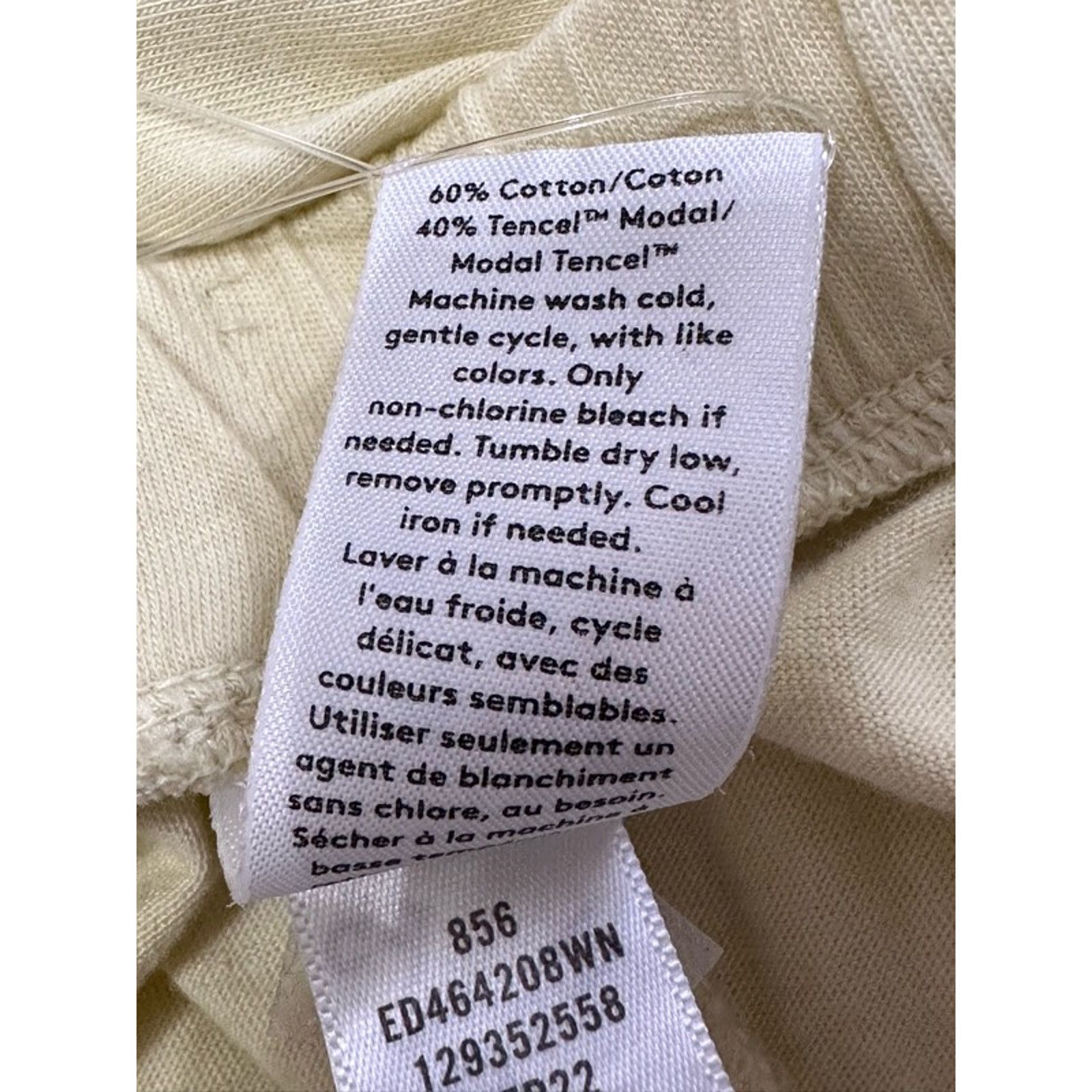 Other Open Edit Pull-On Pants Pocket Knit Yellow Women's 2X NWOT Size 40" / US 18 - 8 Thumbnail