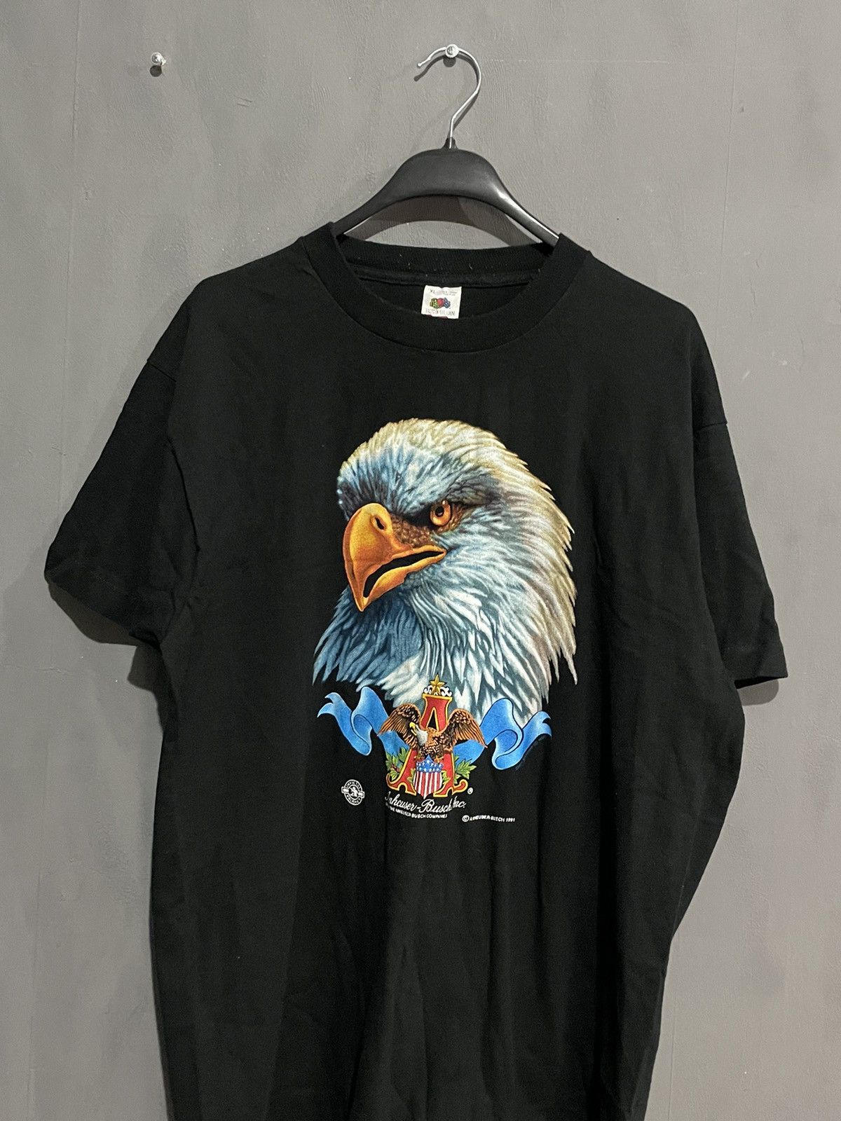 Vintage Anheuser Busch 1991 XL vintage t shirt Size US XL / EU 56 / 4 - 2 Thumbnail