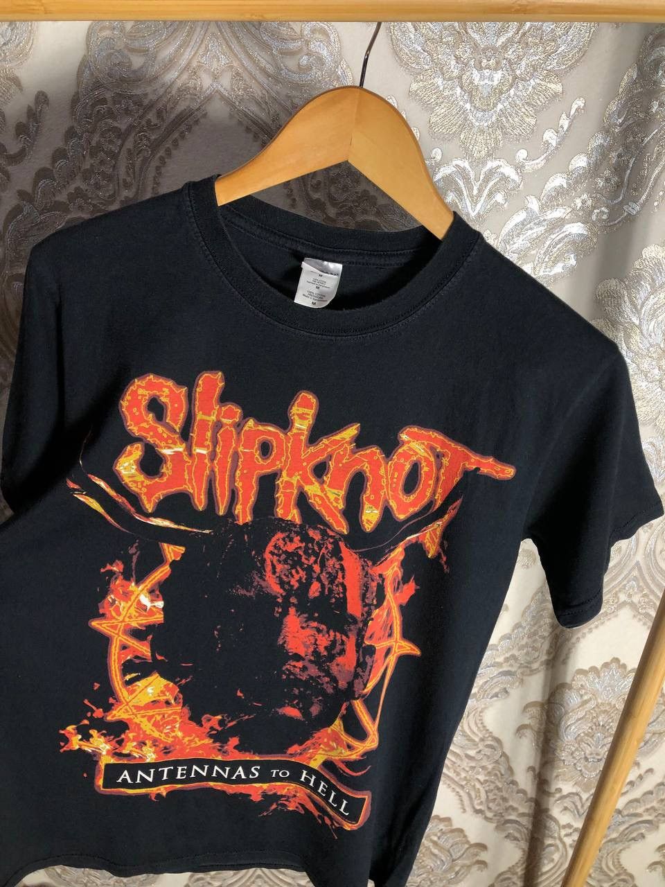 Slipknot × Vintage VERY RARE SLIPKNOT WORLD TOUR ROCK T-SHIRT DOUBLE PRINTED Size US M / EU 48-50 / 2 - 2 Thumbnail