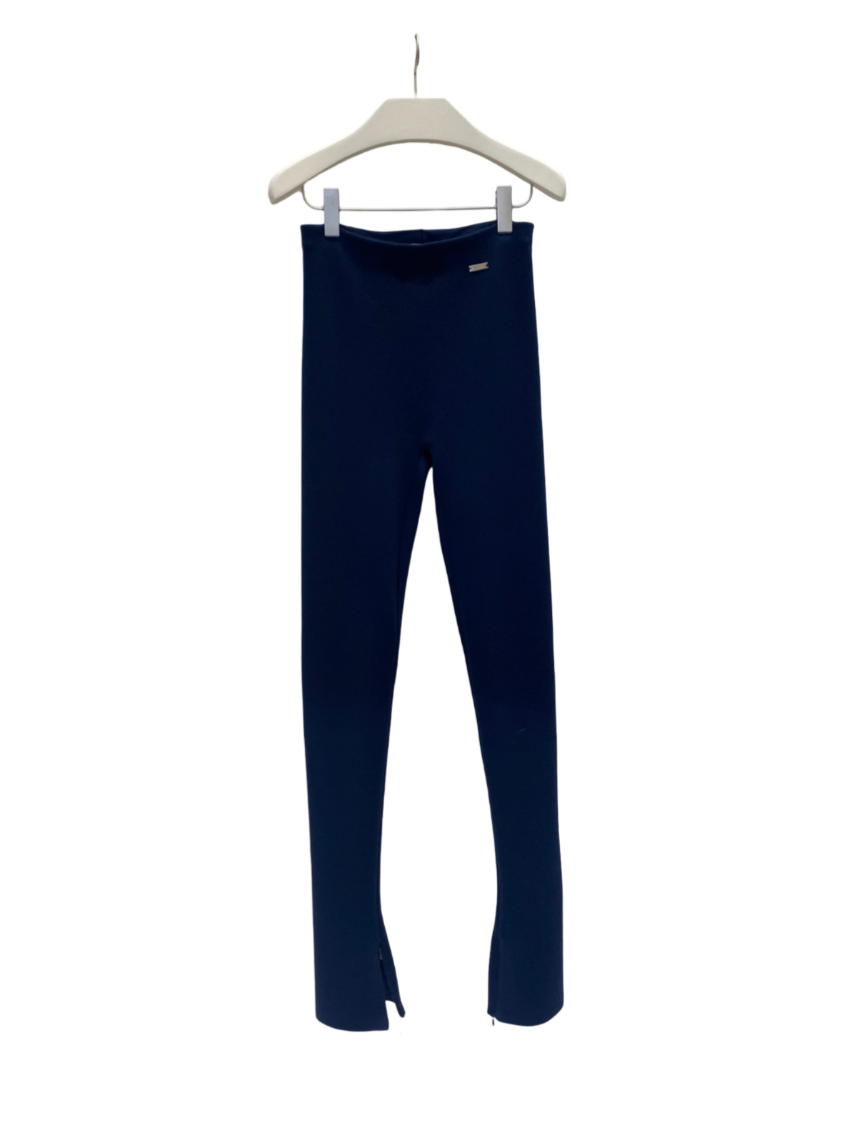 Salvatore Ferragamo o1s1rm1224 Leggings in Navy Blue Size 36" / US 14 / IT 50 - 1 Preview