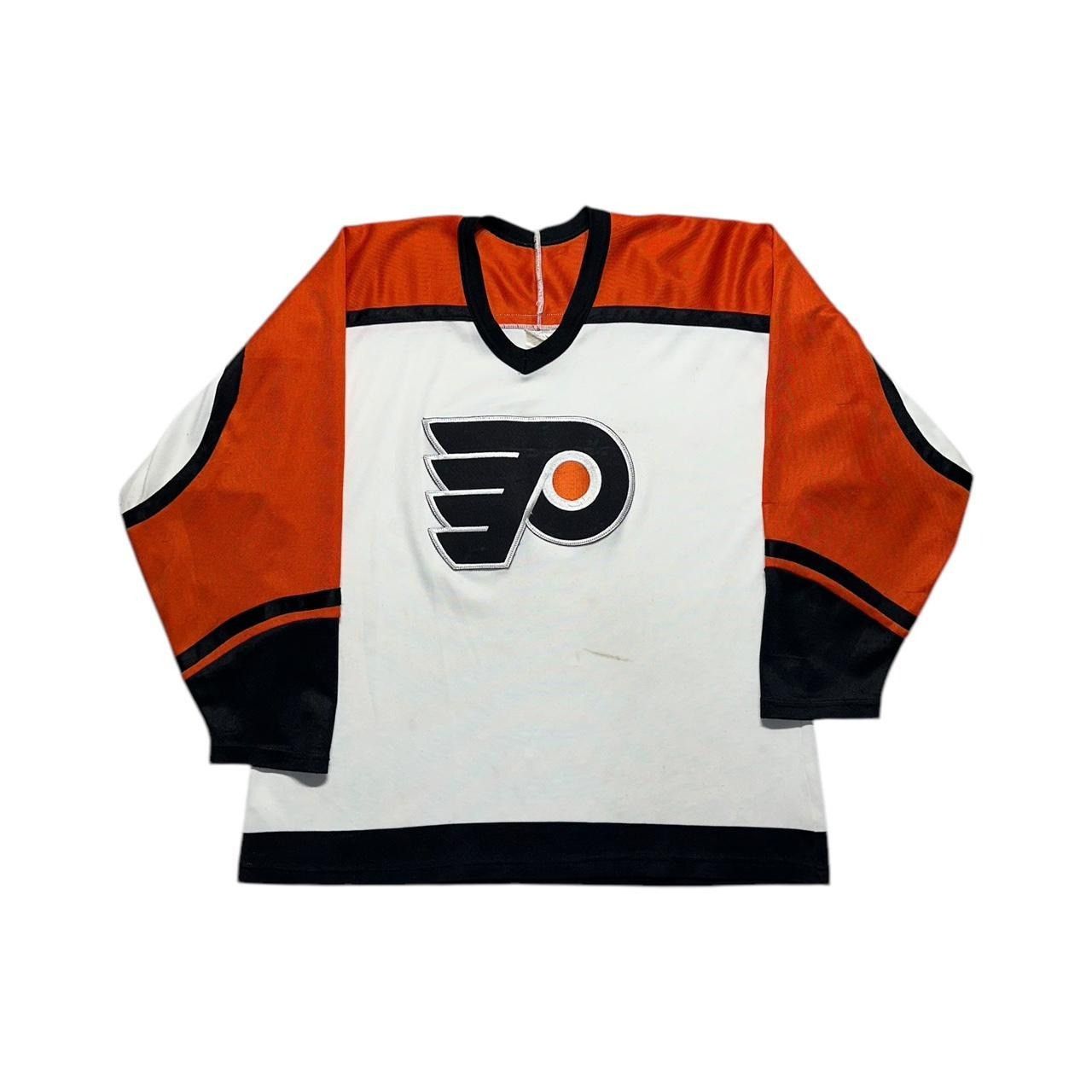 Ccm × NHL × Vintage Vintage Philadelphia Flyers Hockey CCM Jersey Size US XL / EU 56 / 4 - 1 Thumbnail