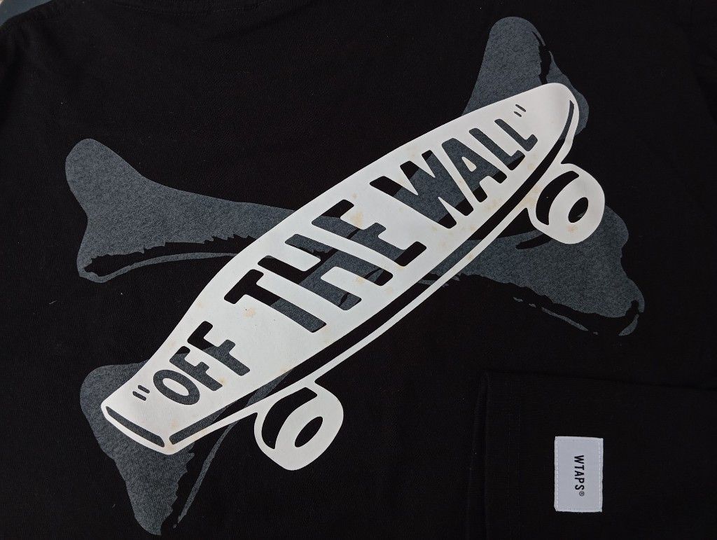 Vans × Wtaps WTAPS x Vans 🛹 L/S tshirt Streetwear Collaboration 💥 Size US XL / EU 56 / 4 - 3 Thumbnail