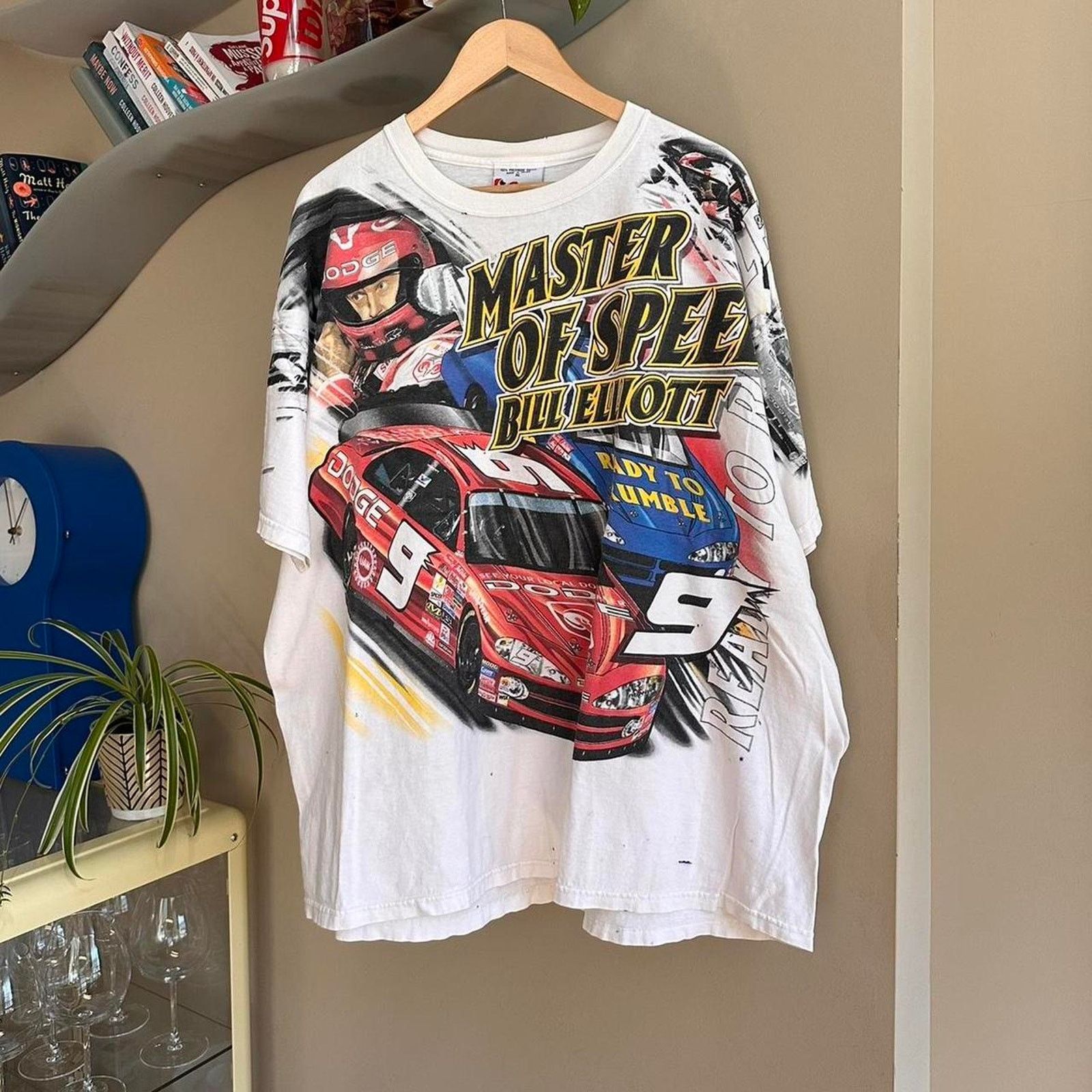 Chase Authentics × NASCAR Vintage 2002 Bill Elliot NASCAR Shirt Size US XL / EU 56 / 4 - 1 Thumbnail