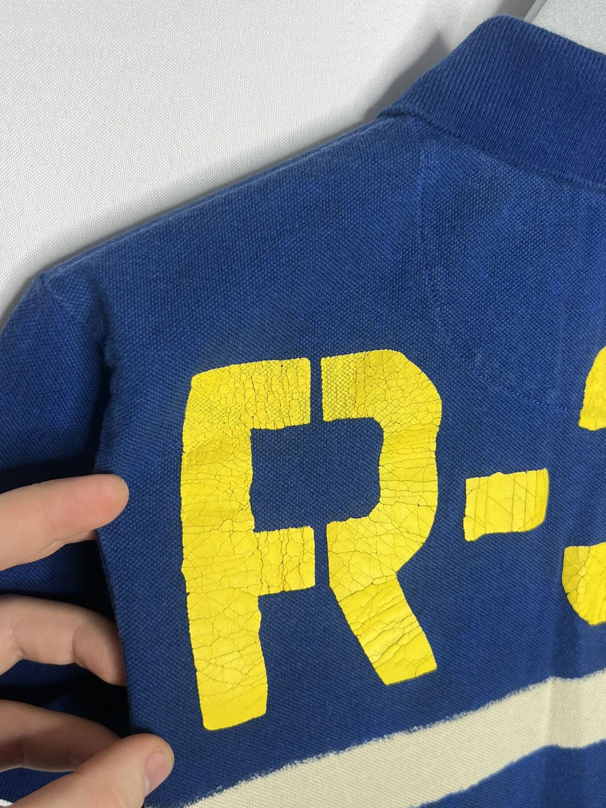 Vintage 🐎Vintage Polo Ralph Lauren R-35 Big Pony Polo Shirt🐎 Size US M / EU 48-50 / 2 - 9 Thumbnail