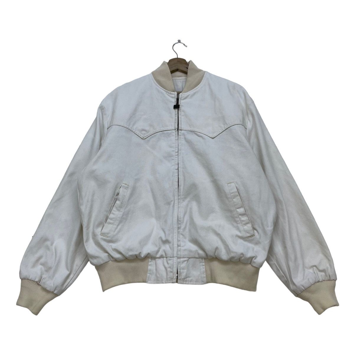 image of Walls Made In Usa Heavy Cotton Jacket in White, Men's (Size Large)