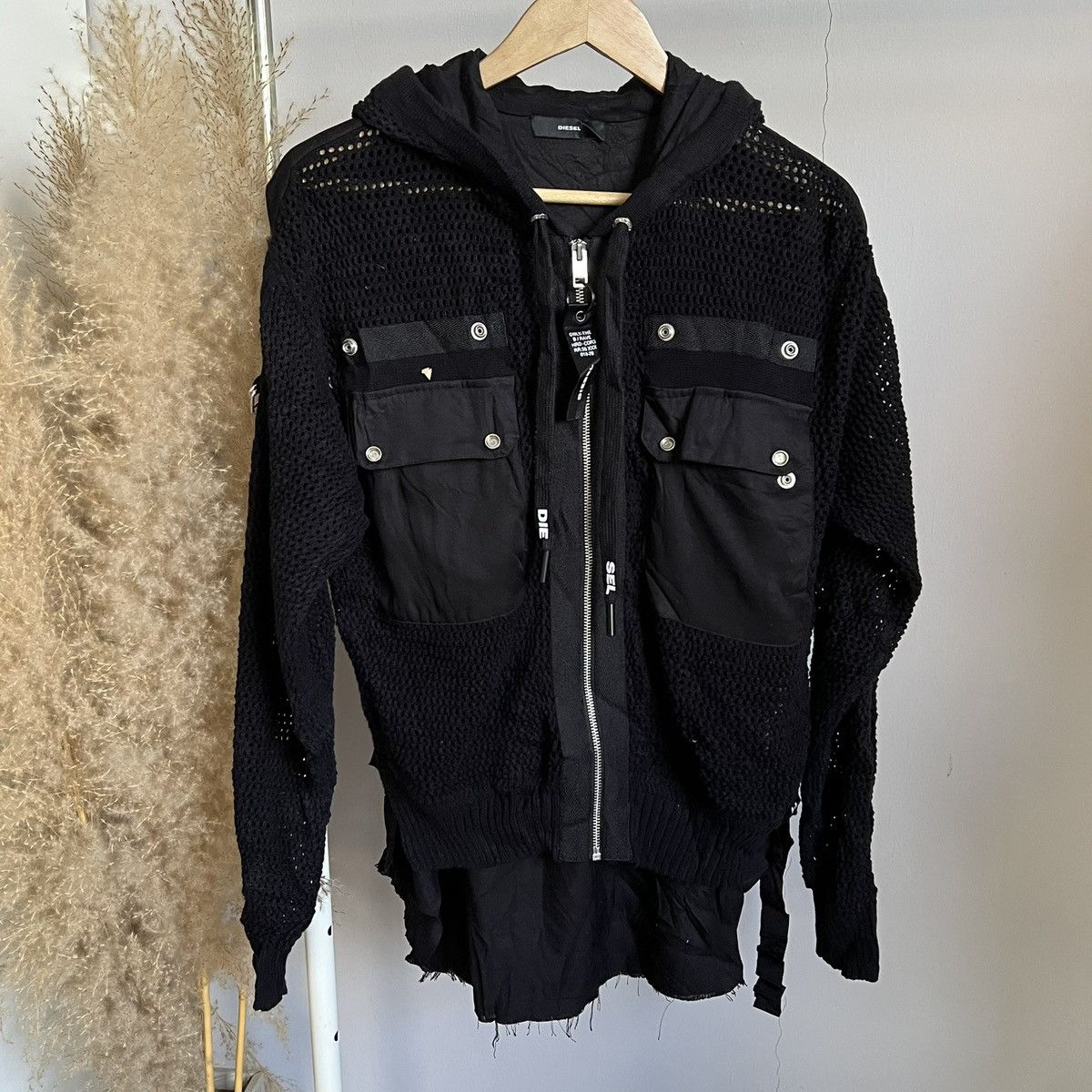 Diesel 💥Diesel y2k M-Mily jacket woman Size XS / US 0-2 / IT 36-38 - 12 Thumbnail