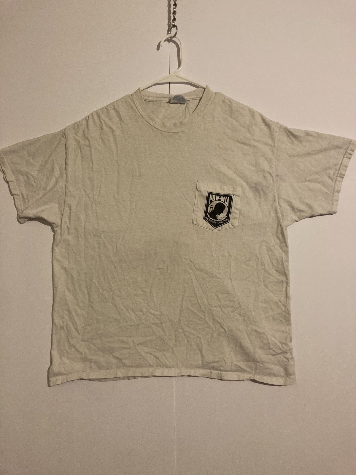 Vintage Vintage Pow Mia Some Gave All Tee Size US XL / EU 56 / 4 - 2 Thumbnail
