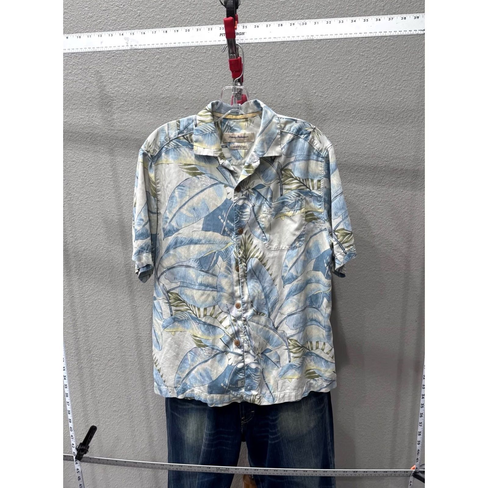 Tommy Bahama Tommy Bahama Shirt Small S Silk Floral Pocket SHORT SLEEVE BUTTON UP Mens Size US S / EU 44-46 / 1 - 2 Thumbnail
