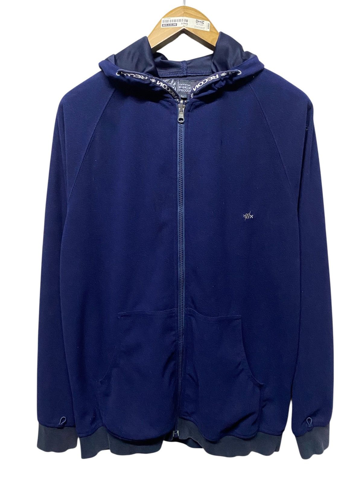 Recon Recon Full Zipper Navy Hoodie Size US L / EU 52-54 / 3 - 1 Thumbnail