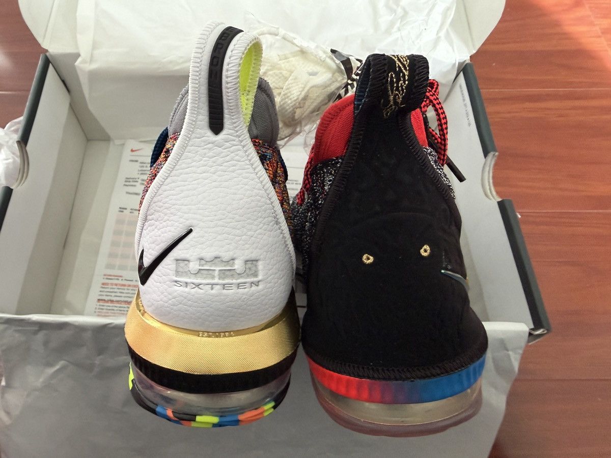 Nike Nike LeBron 16 what the 1 thru 5 basketball shoe Size US 8 / EU 41 - 4 Thumbnail