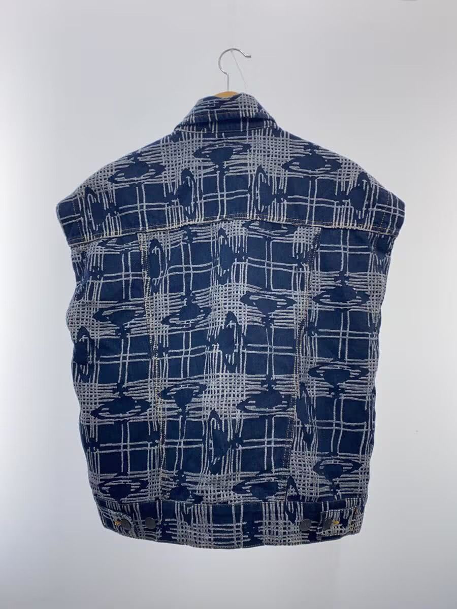 Vivienne Westwood Multi Orb Denim Vest Size US M / EU 48-50 / 2 - 2 Thumbnail