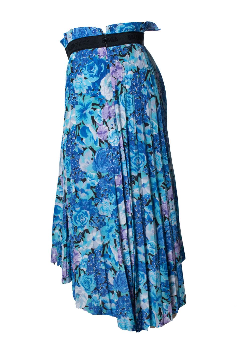Balenciaga Balenciaga, floral printed pleated midi skirt Size 28" / US 6 / IT 42 - 2 Thumbnail