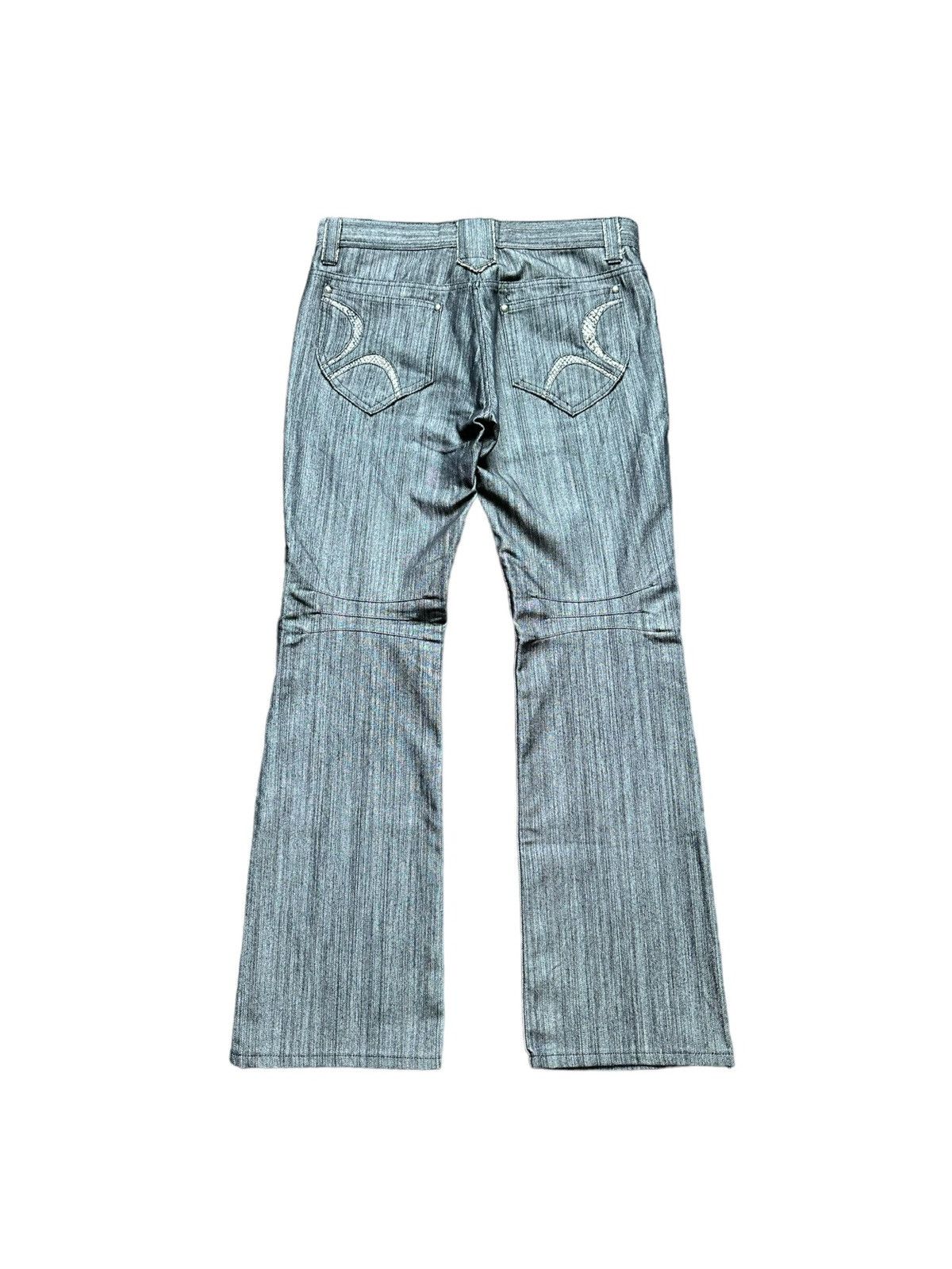 semanticdesign Size 31/28.5 - 00’s Taka:Q modern rock snakeskin tribe jeans Size US 31 - 2 Thumbnail