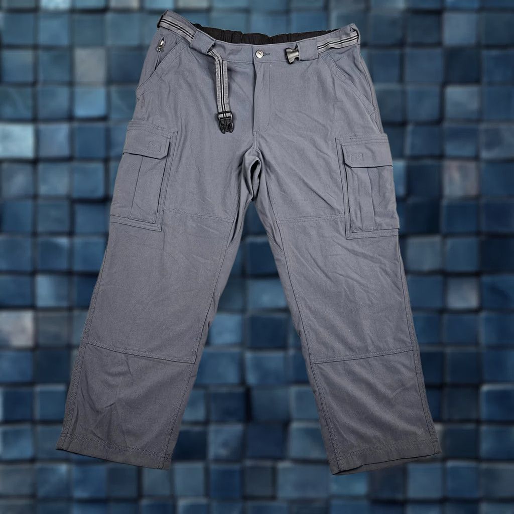 Vintage DULUTH Men's Nylon Cargo Pants XL Blue 27 Inseam Cargo Regular Solid Vintage: No Size US 36 / EU 52 - 1 Thumbnail