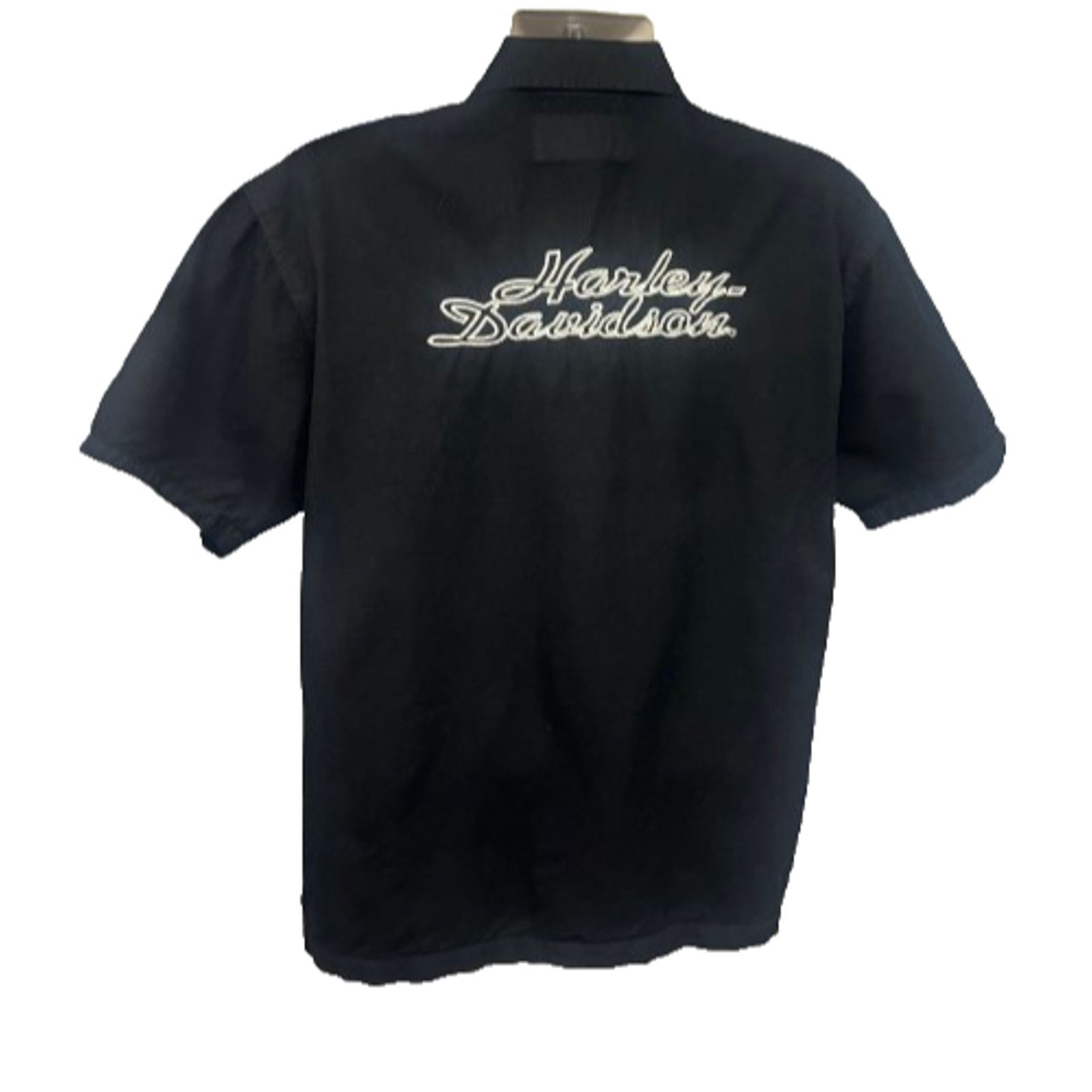 Harley Davidson Harley Davidson Double Graphic Mechanic Button Up Shirt M Size US M / EU 48-50 / 2 - 2 Thumbnail