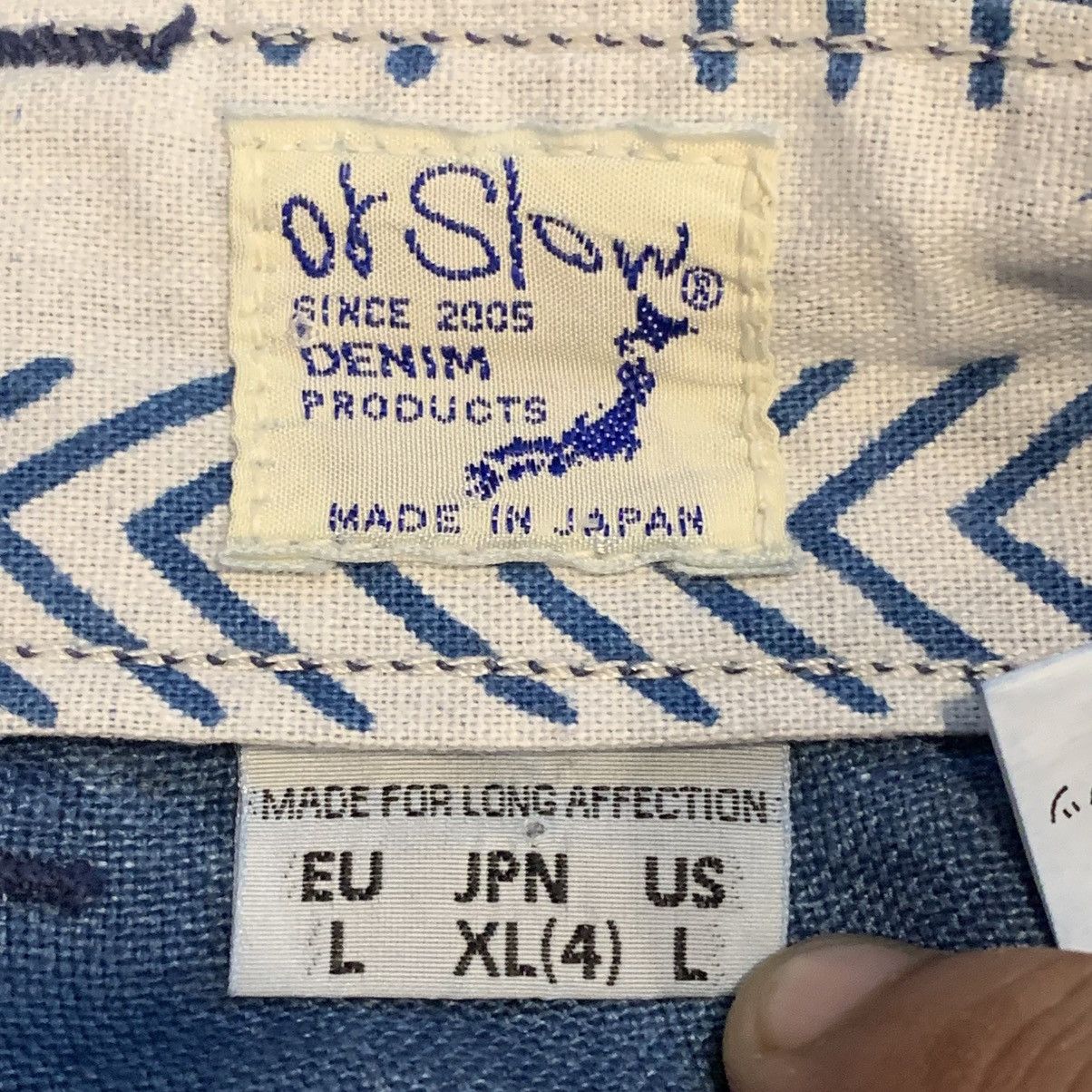 Orslow Orslow Fatigue pants in washed indigo Size US 37 - 6 Thumbnail