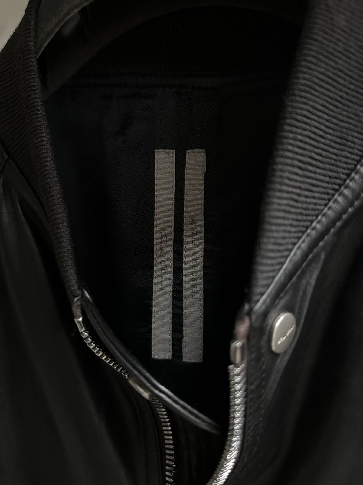 Rick Owens Rick Owens FW20 leather jacket Size US M / EU 48-50 / 2 - 10 Thumbnail