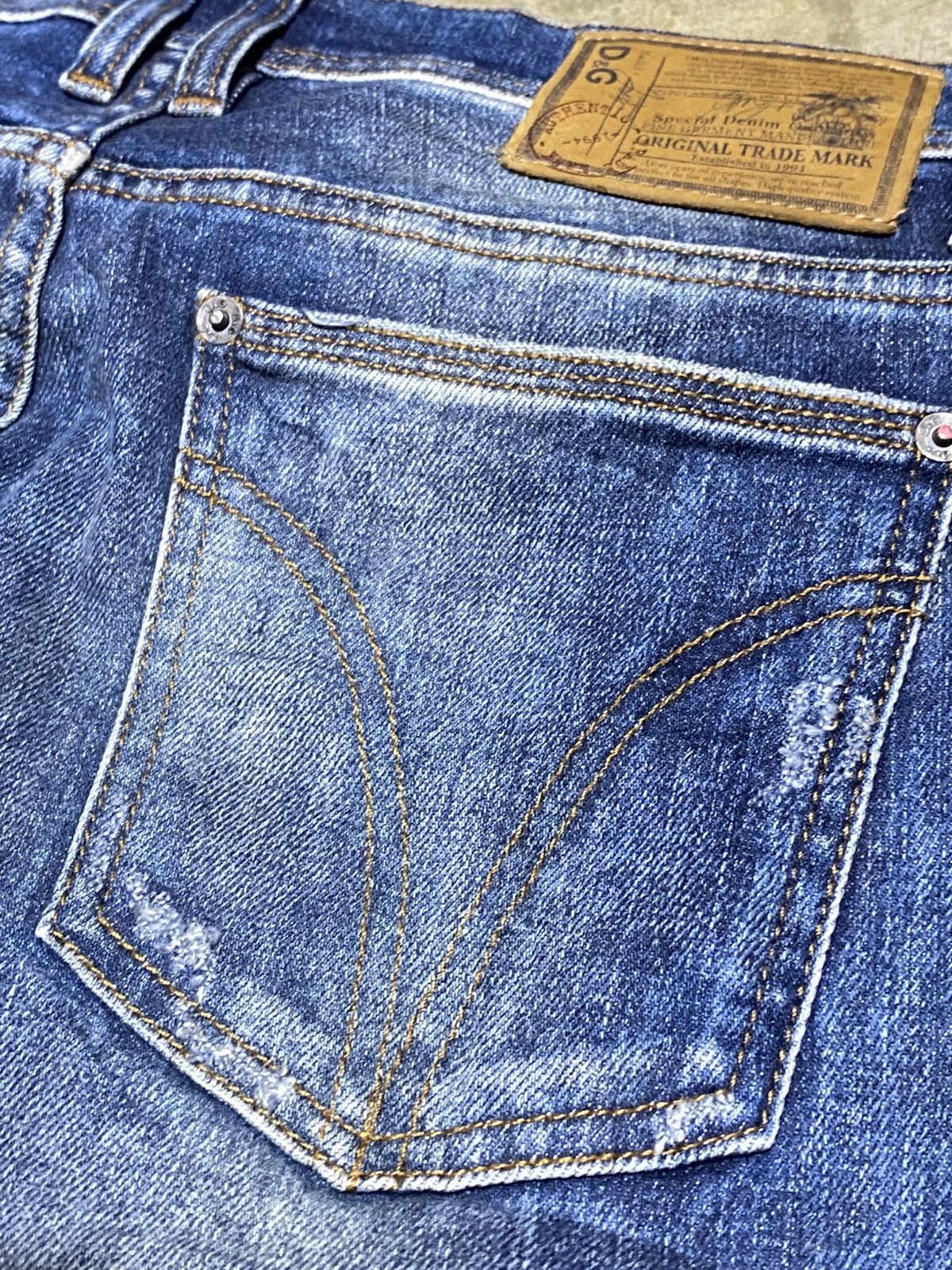 Dolce & Gabbana Dolce and Gabbana Audacious Distressed Jeans Size 30" / US 8 / IT 44 - 5 Thumbnail