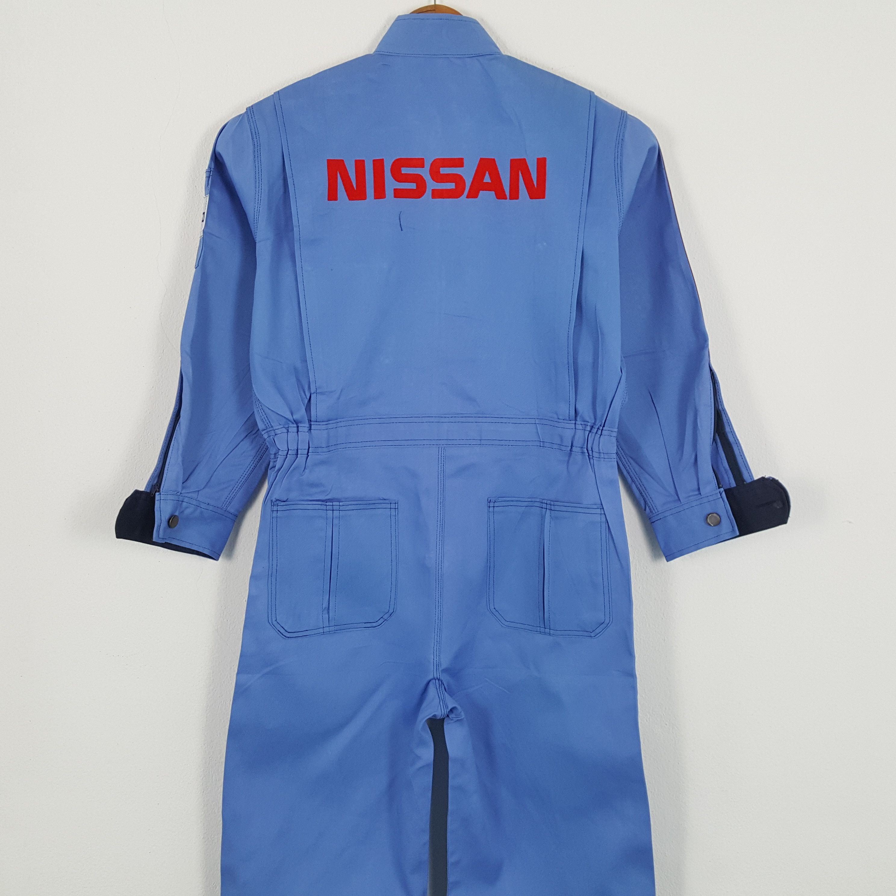 Japanese Brand × Vintage Vintage NISSAN Japanese Racing Team Coverall Jacket Size US L / EU 52-54 / 3 - 2 Thumbnail